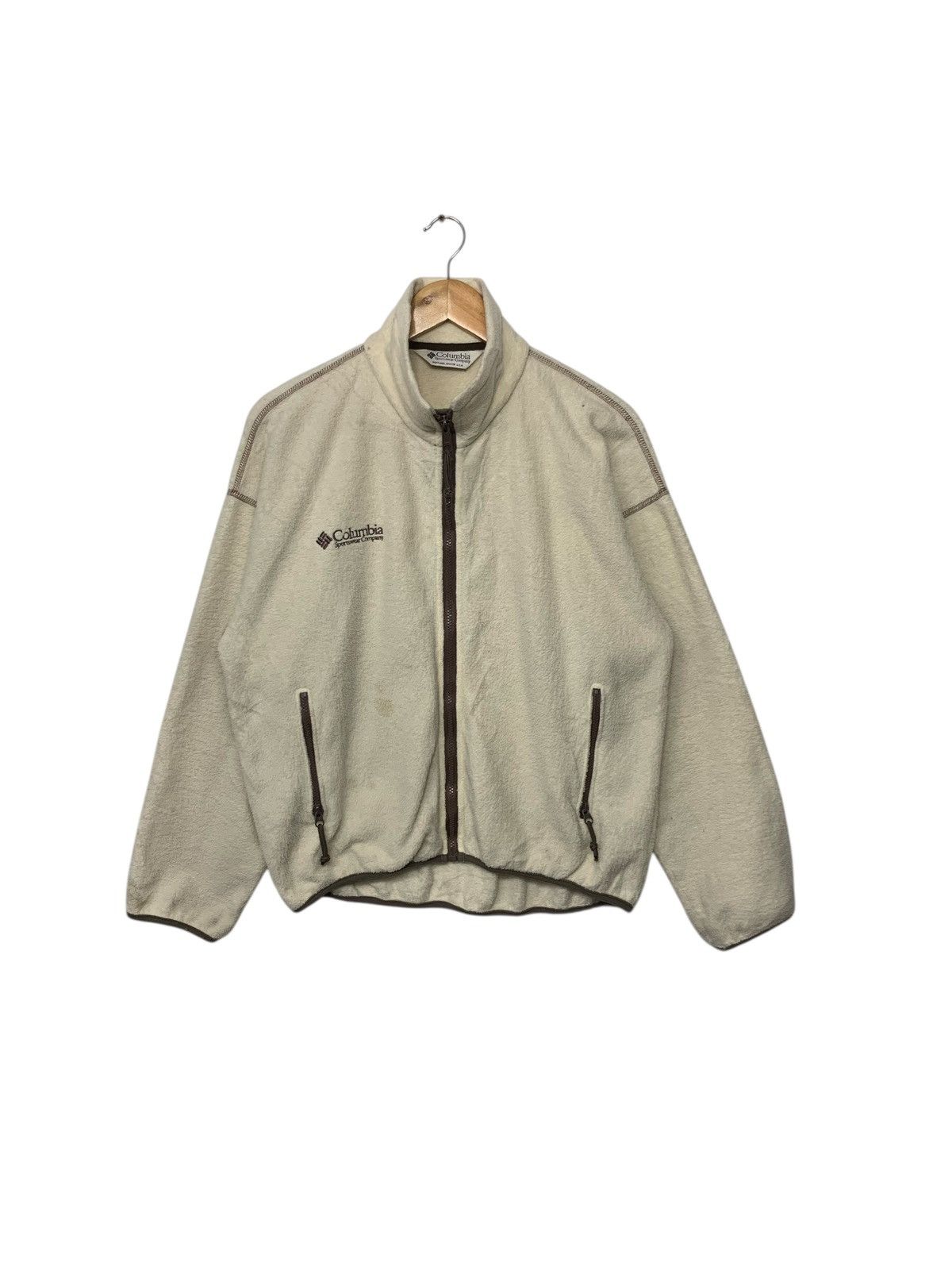 Columbia Vintage 90's Columbia Sportwear Company Small Logo Fleece Size US S / EU 44-46 / 1 - 1 Thumbnail