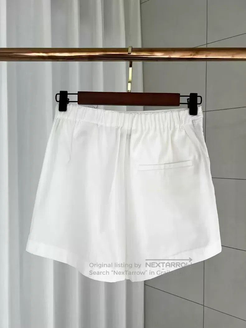 Hermes Hermes White pig nose shorts Size 42" / US 20 - 2 Thumbnail