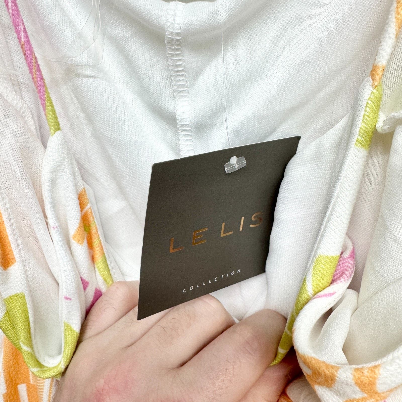 Other New Le Lis Dress Size Large Tropical Spaghetti Strap Maxi Size L / US 10 / IT 46 - 5 Thumbnail