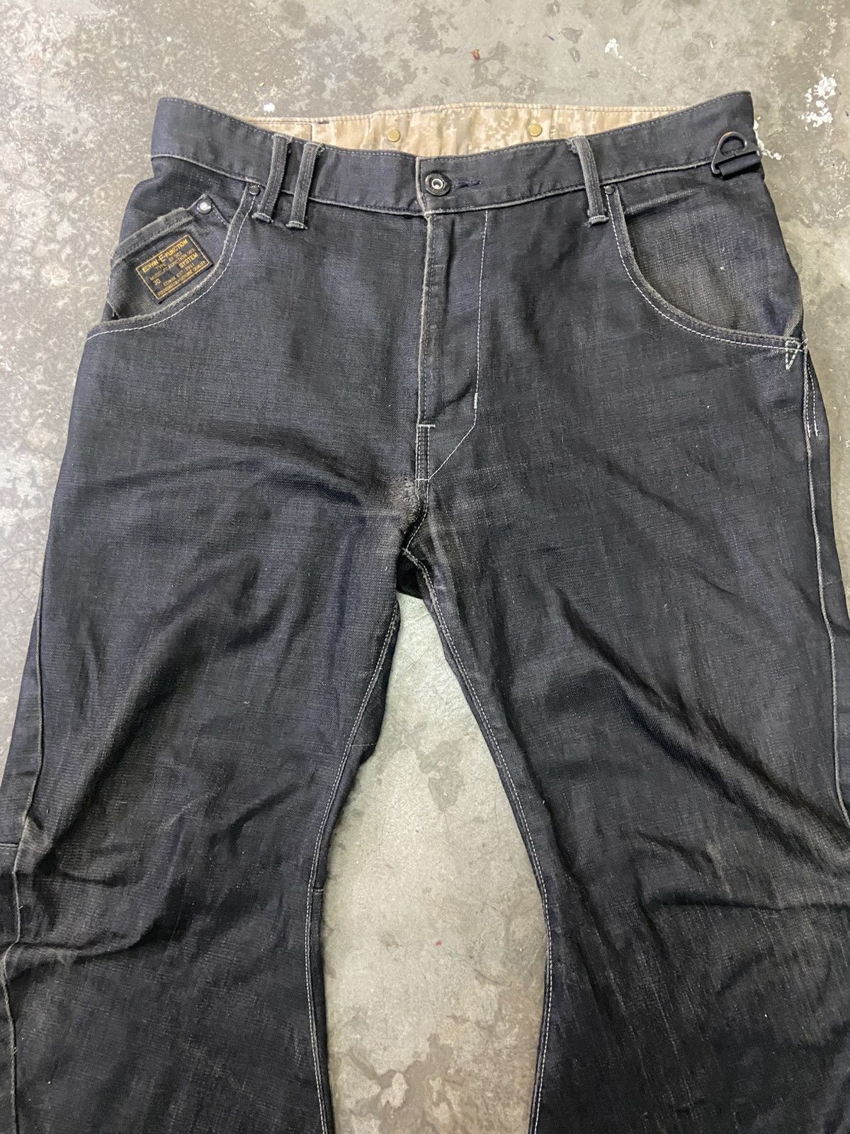 Edwin × Japanese Brand Edwin E-Function Type EF503 Banana Cut Denim Size US 34 / EU 50 - 4 Thumbnail