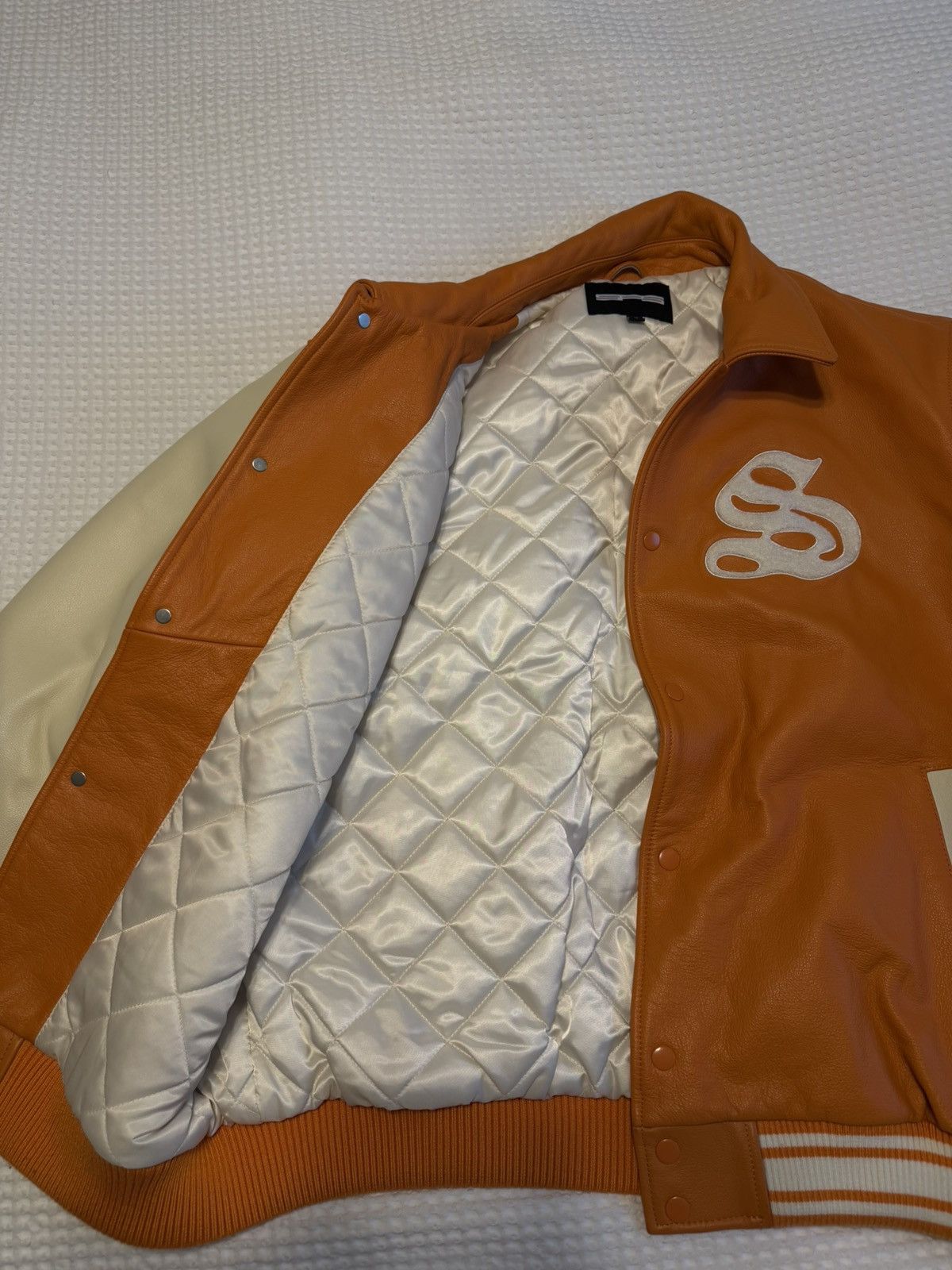 Sp5der Sp5der logo patch varsity orange Size US L / EU 52-54 / 3 - 4 Thumbnail