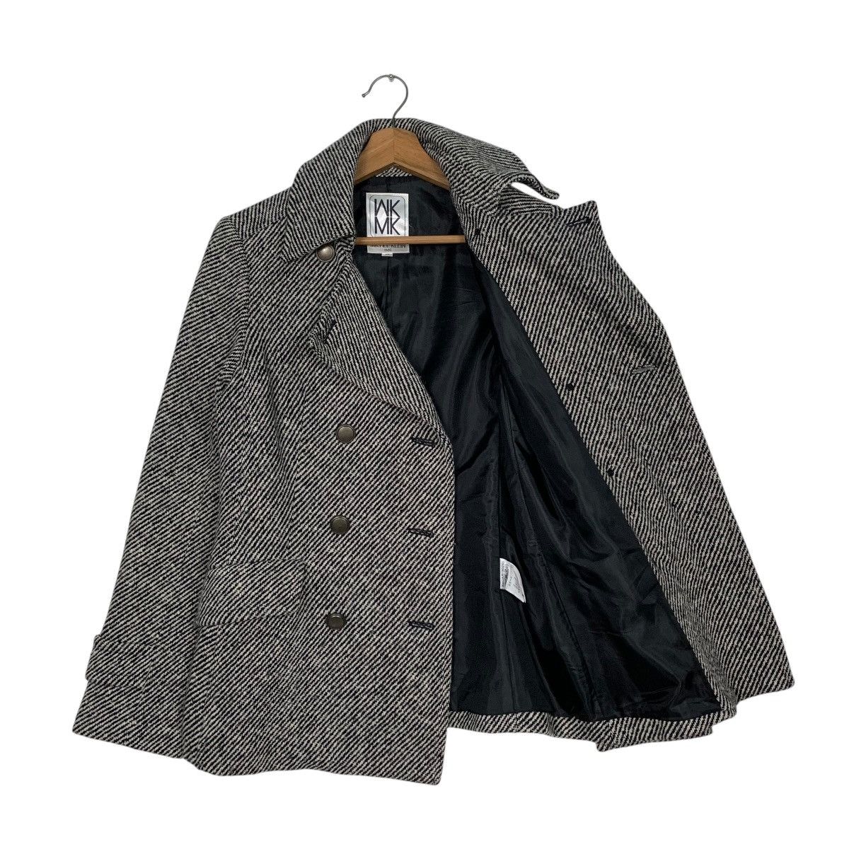 Michel Klein Michel Klein Double Breasted Wool Jacket Size S / US 4 / IT 40 - 9 Thumbnail