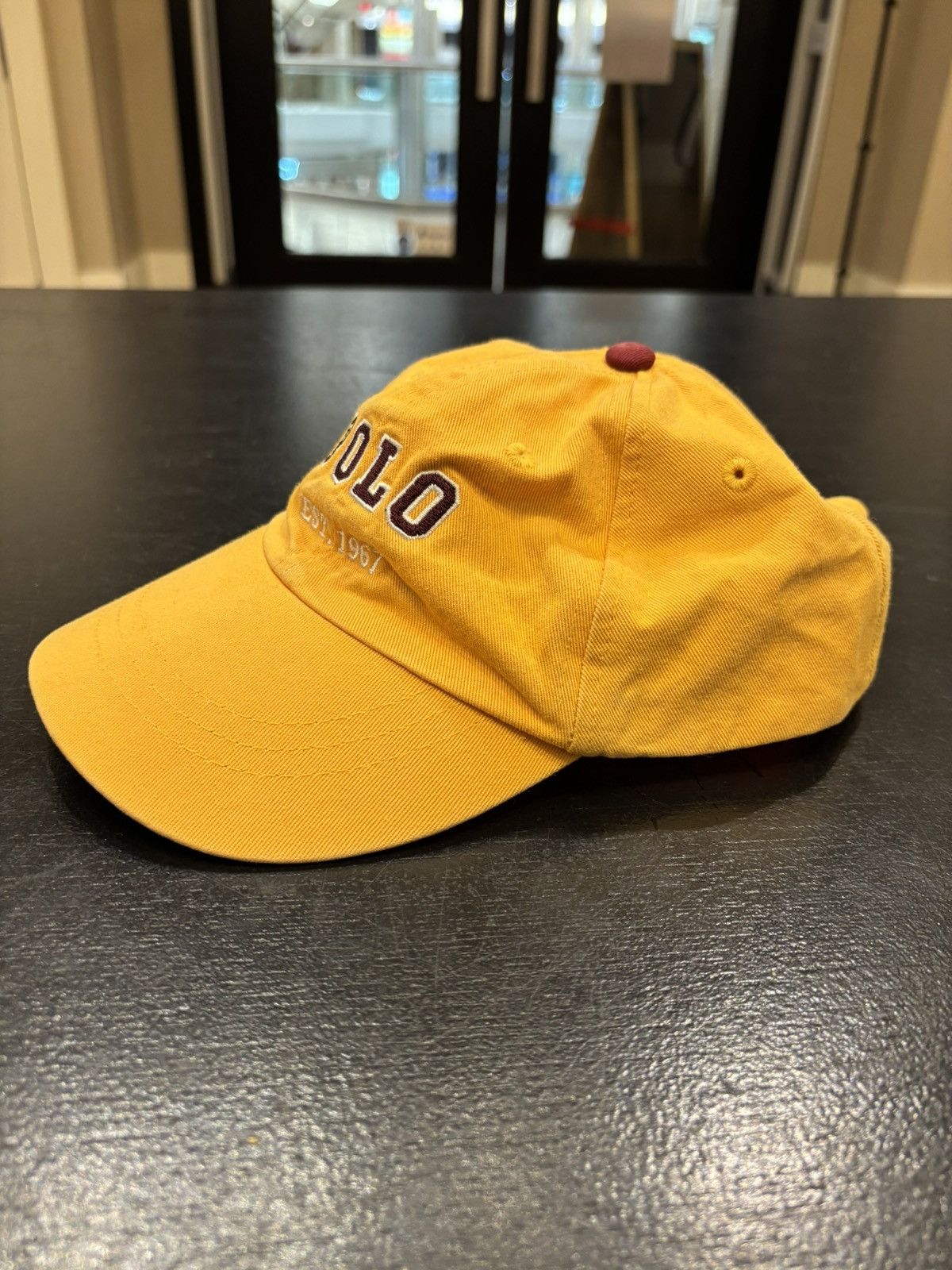 Polo Ralph Lauren Polo Ralph Lauren Polo Hat - Yellow Size ONE SIZE - 2 Thumbnail