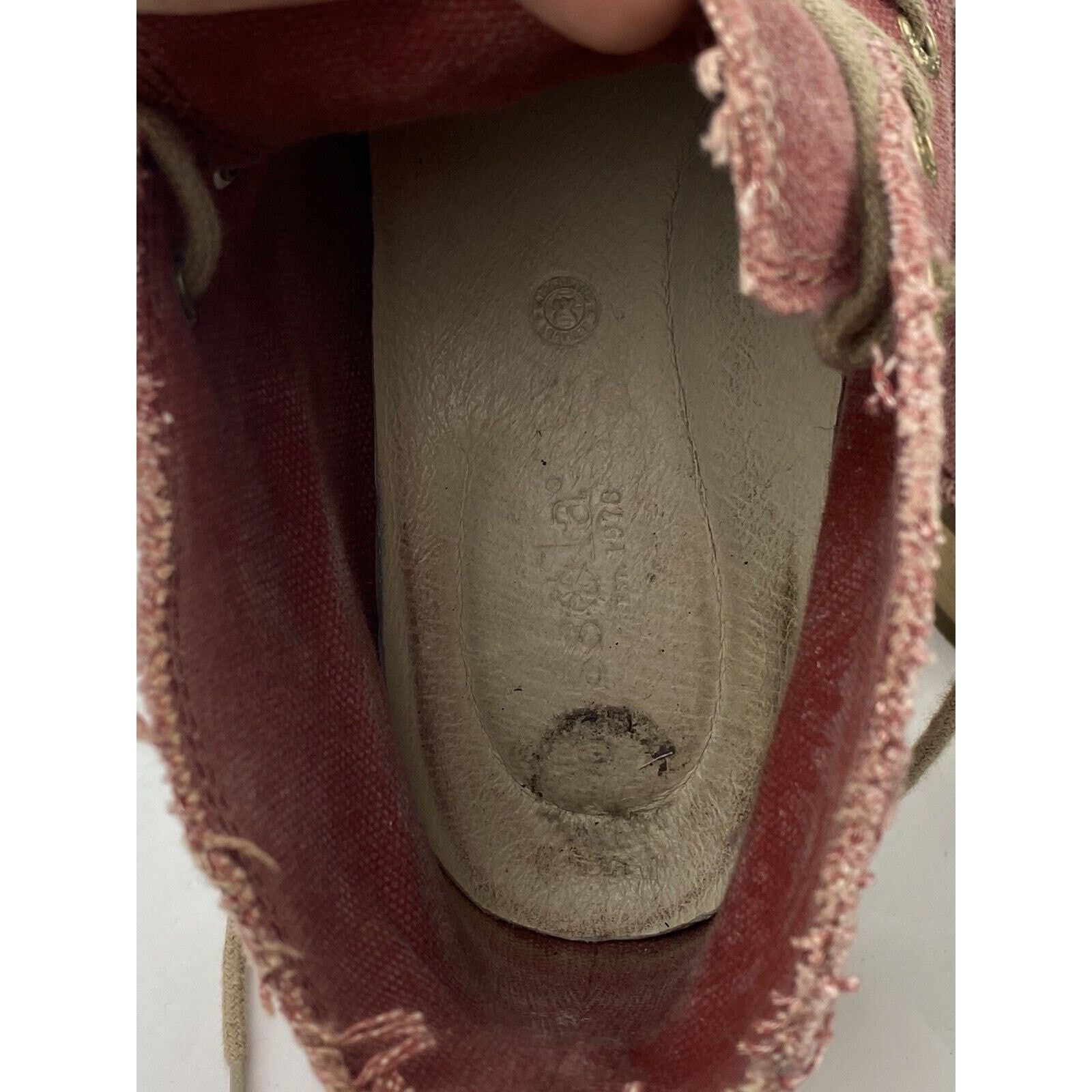 Other Bussola Sevilla Canvas Chukka Raw Fringed Ankle Boots 38 Size US 8 / IT 38 - 11 Thumbnail
