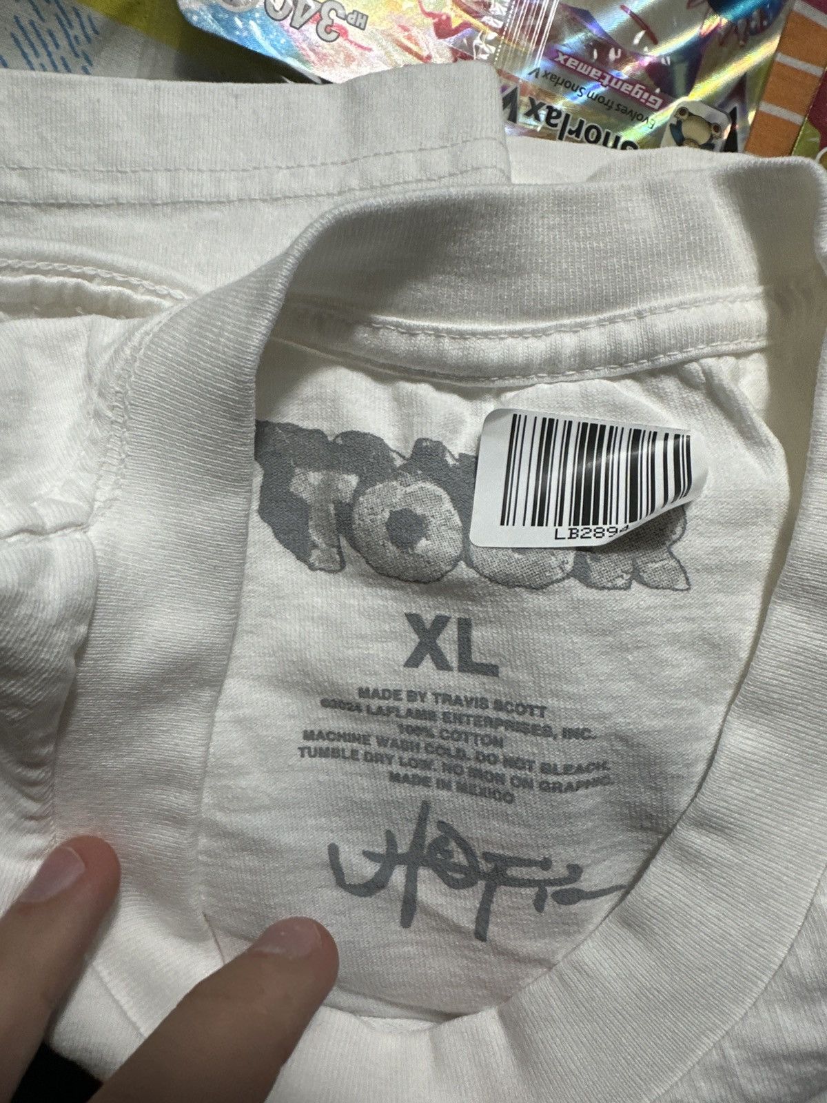 Travis Scott Travis Scott Utopia MetLife Merch Size XL Brand New Size US XL / EU 56 / 4 - 3 Thumbnail