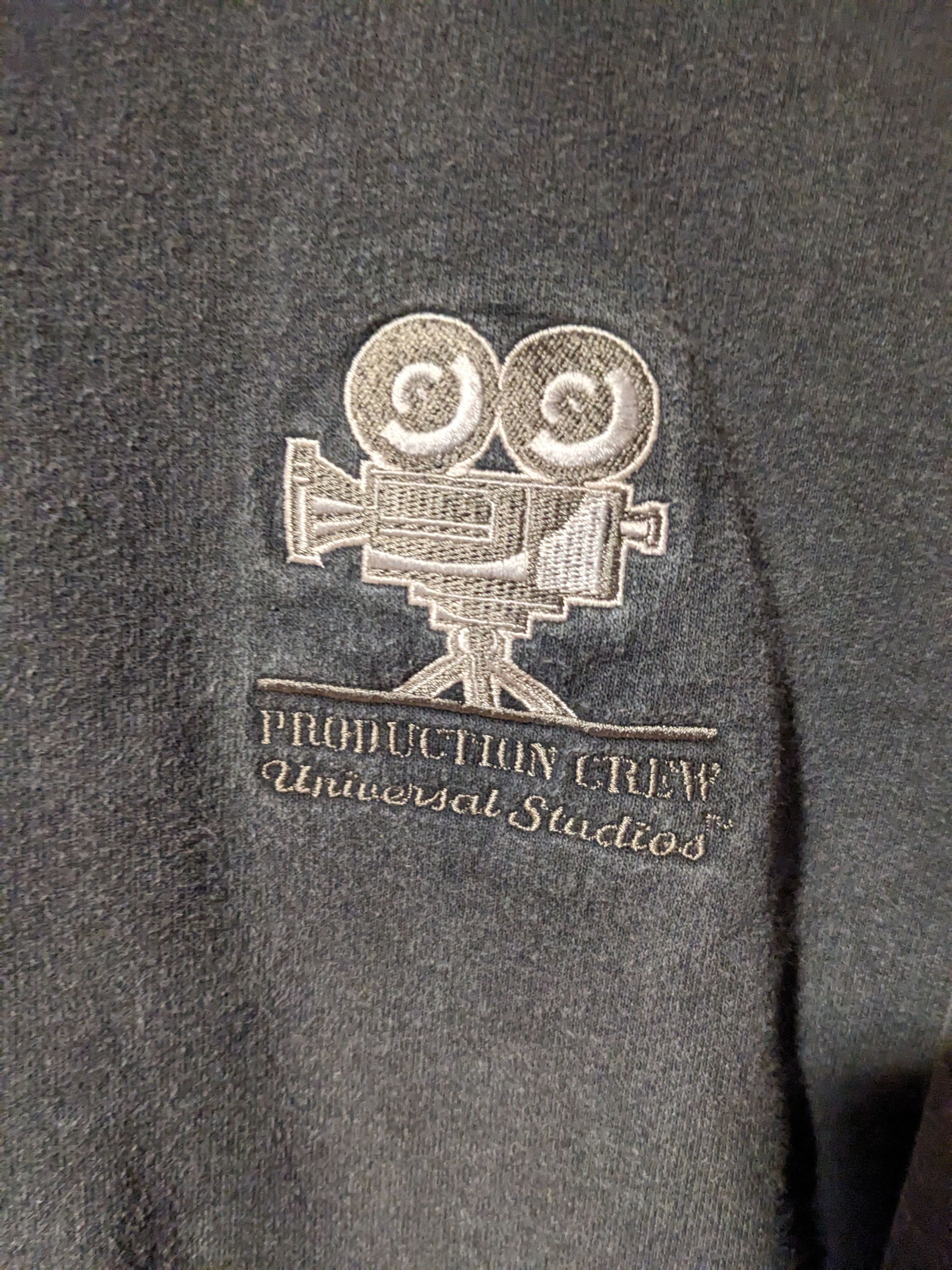 Universal Studios × Vintage Vintage 90s Universal Studios Productions Crew Sweatshirt Size US L / EU 52-54 / 3 - 2 Thumbnail