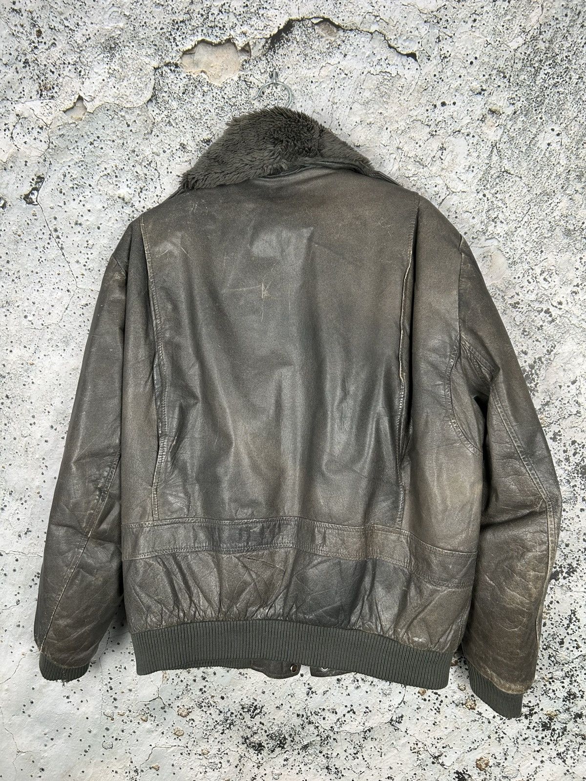 Genuine Leather Vintage Genuine Leather Jacket Avant Garde Archive Grunge Size US M / EU 48-50 / 2 - 7 Thumbnail