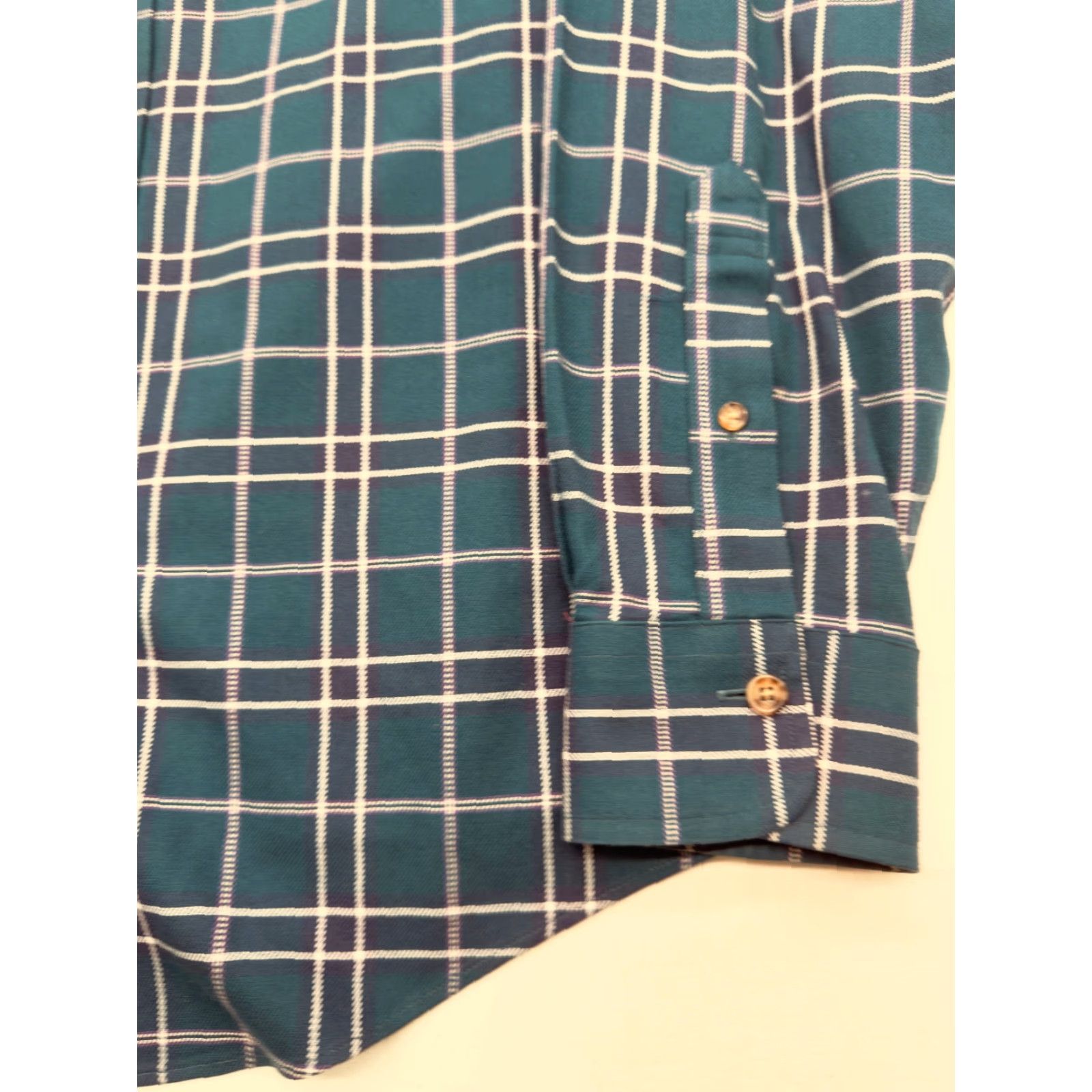 Brooks Brothers Brooks Brothers Regent Long Sleeve Button-Up Mens Large Green Plaid Shirt 3116 Size US L / EU 52-54 / 3 - 5 Thumbnail