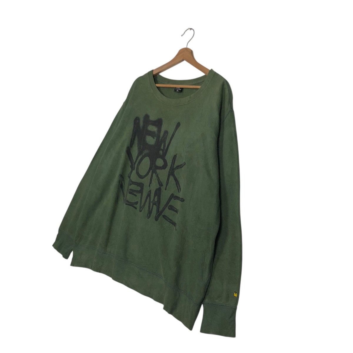 Jean-Michel Basquiat Vintage Sweatshirt Jean Michel Basquiat Big Logo Over Print Size US XXL / EU 58 / 5 - 3 Thumbnail