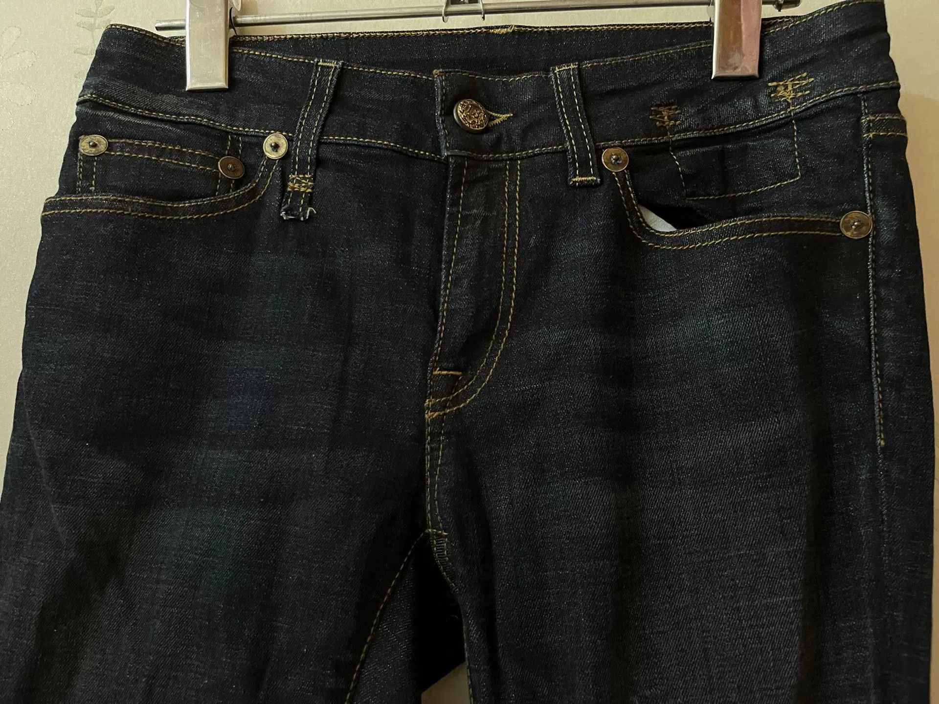 R13 R13 Slim Fit Blue Jeans. Size 27" / US 4 / IT 40 - 2 Thumbnail