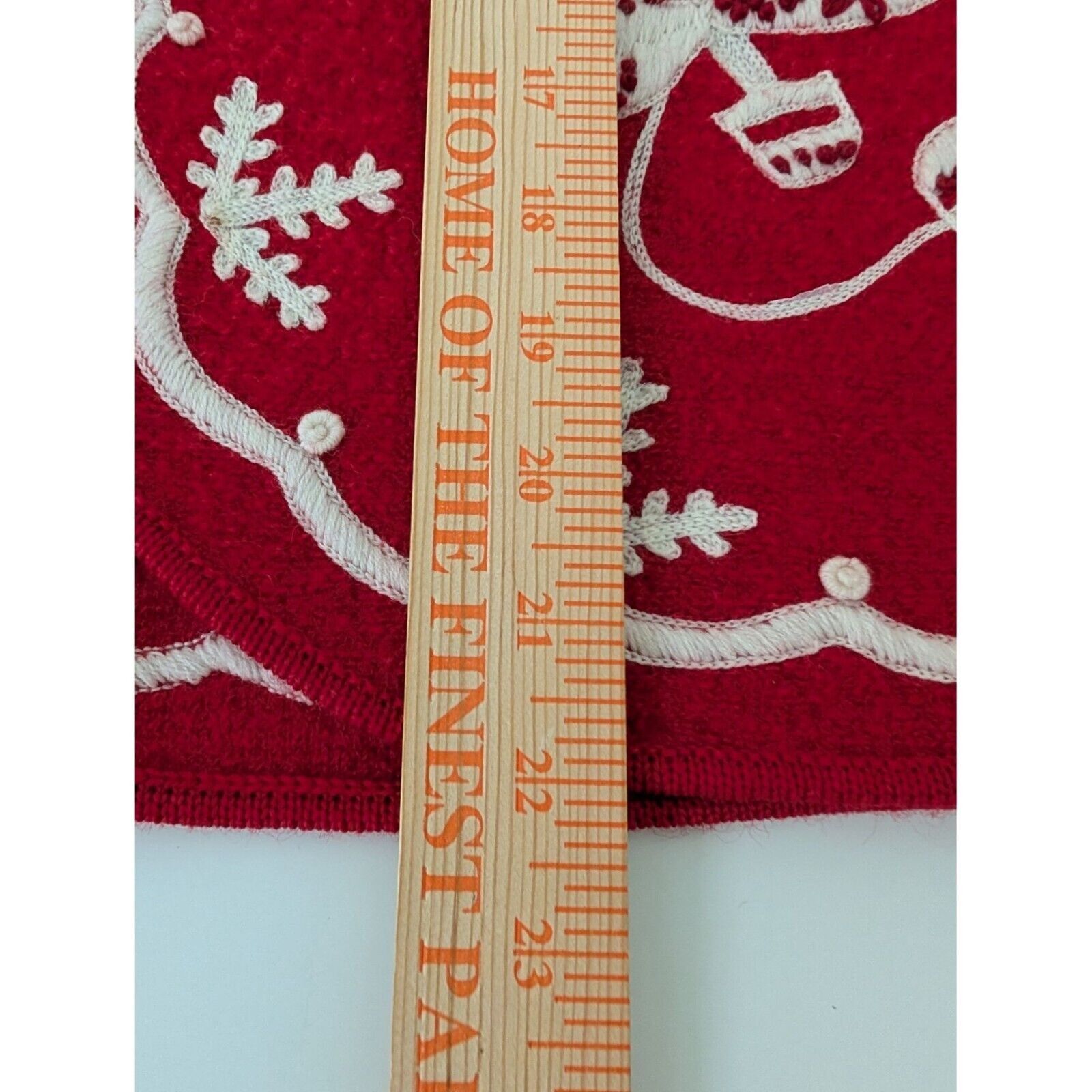 Other Marisa Christina Embroidered Christmas Cardigan Womens Sz M Size M / US 6-8 / IT 42-44 - 12 Thumbnail