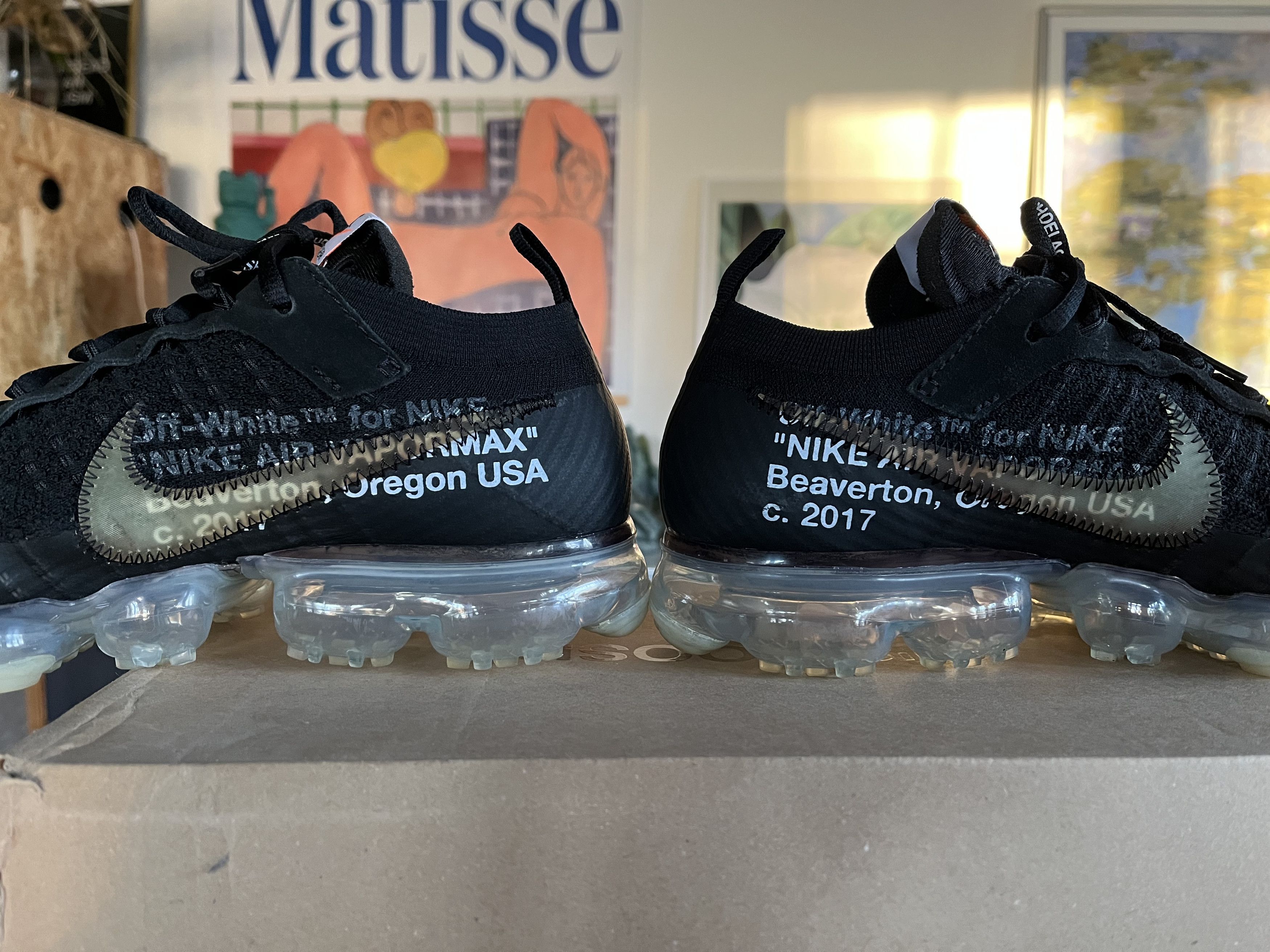 Nike × Off-White Nike Air Vapormax Flyknit x OFF-WHITE (The Ten) Size US 9 / EU 42 - 10 Thumbnail