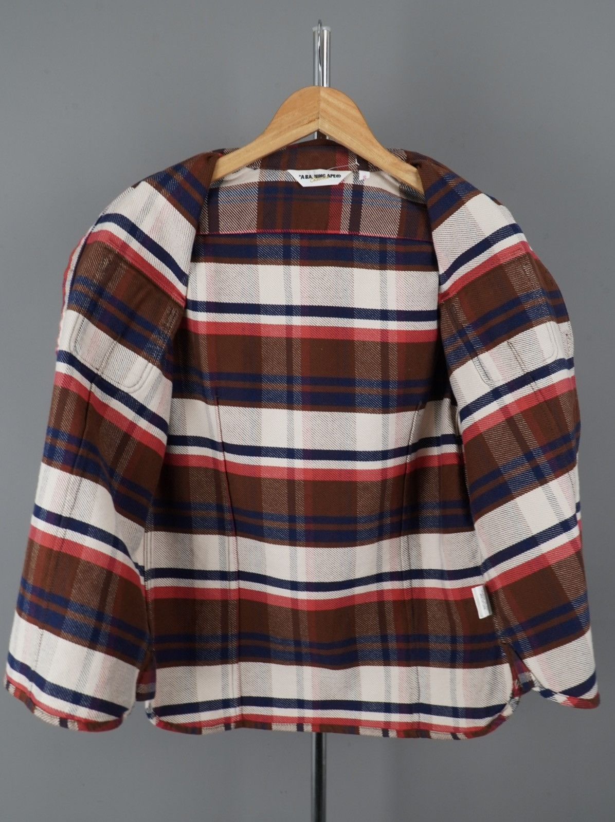 Bape × Nigo Bape Check Flannel Button Up Shirt Size S / US 4 / IT 40 - 7 Thumbnail
