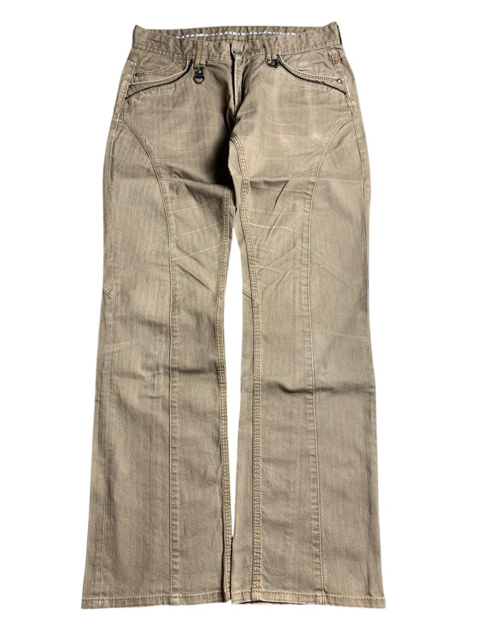 Japanese Brand 2000s Nicole Club For Men Bootcut Pants Size US 31 - 1 Thumbnail