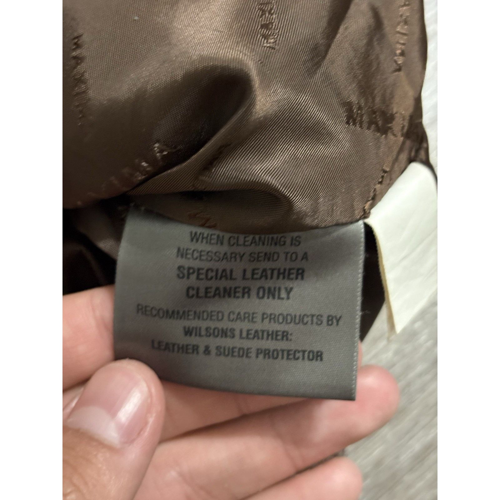Wilsons Leather Wilsons Leather Maxima Brown Washed Jacket - Women’s Medium Size M / US 6-8 / IT 42-44 - 6 Thumbnail