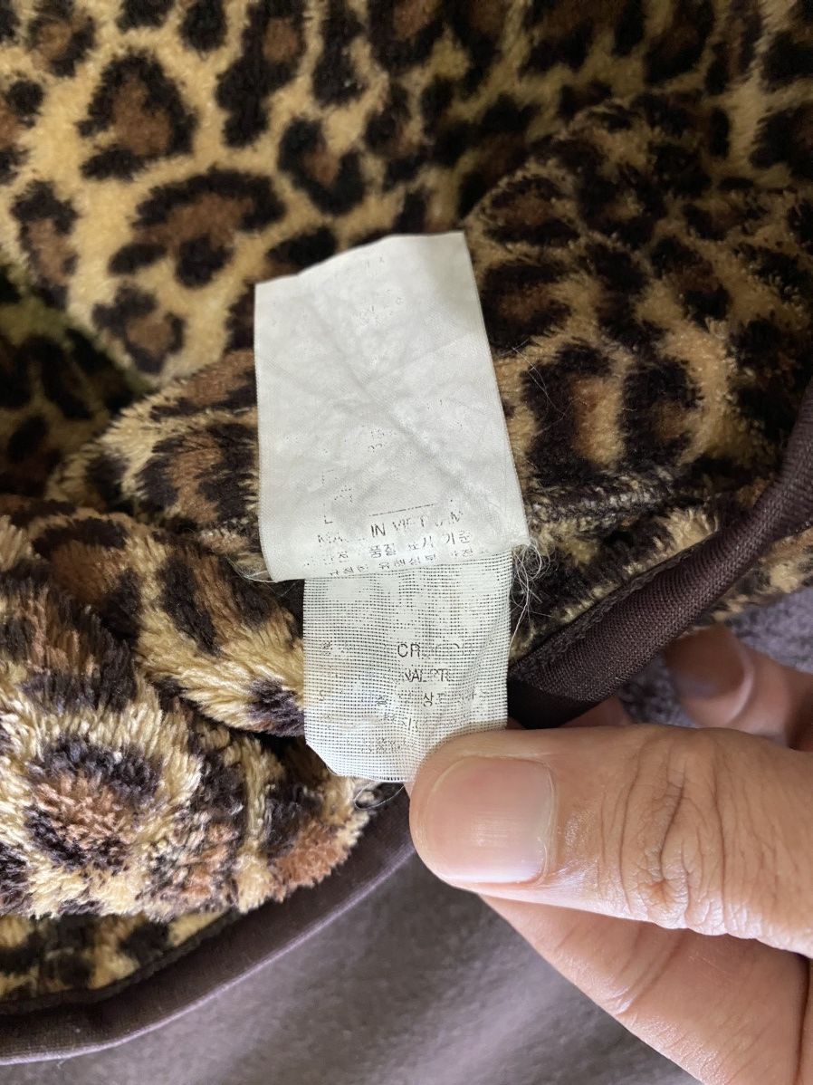 Vintage Fur Crocodile Leopard Sherpa Fleece Jacket Y2K Cozy Outer Size ONE SIZE - 14 Thumbnail