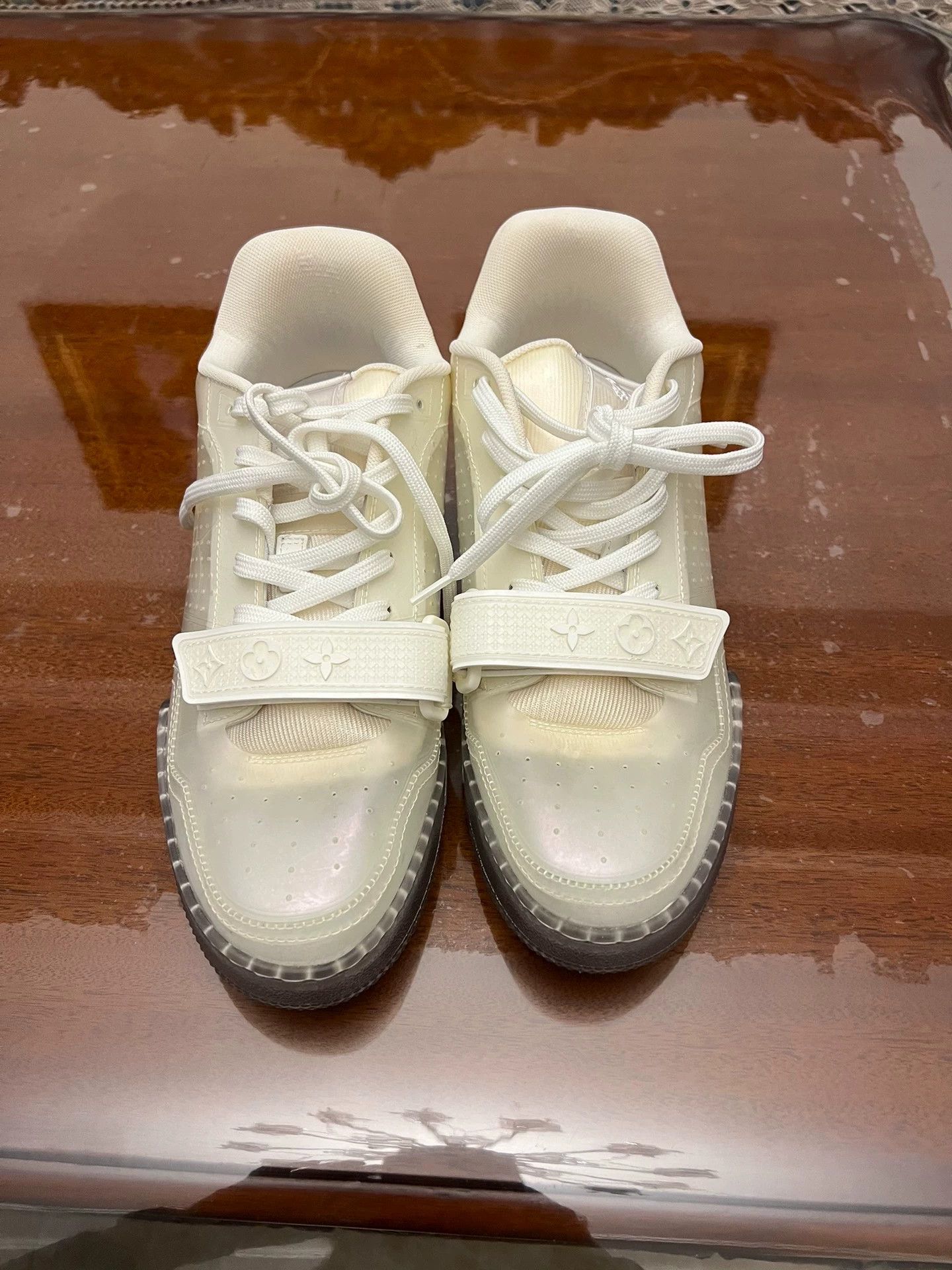 Louis Vuitton LV Trainer Transparent Latest Like New Size 6 Size US 7 / EU 40 - 2 Thumbnail