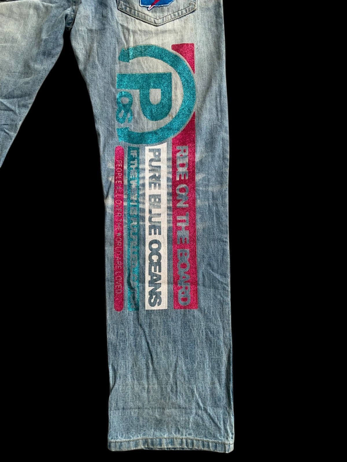 Hysteric Glamour Vintage Clone Devgru surf Sick Printed Denim Size US 34 / EU 50 - 13 Thumbnail