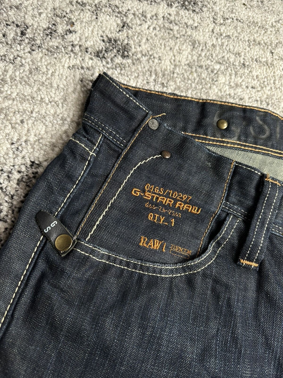 G-Star G Star Raw Denim Jeans Streetwear Rare y2k Japan Avant Garde Size US 32 / EU 48 - 7 Thumbnail