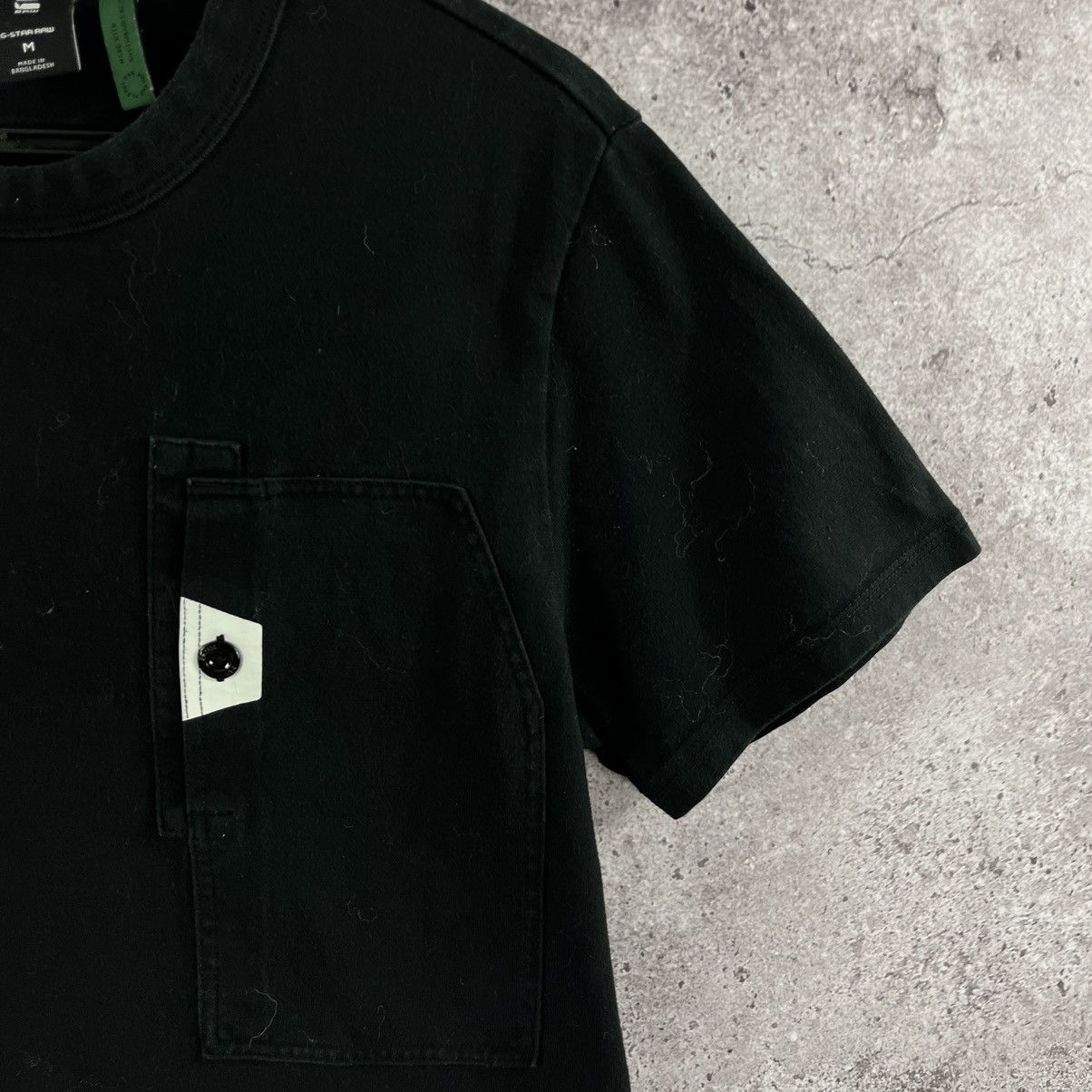 G-Star G-Star Raw T-Shirt Utility Pocket Logo Street Style Size M Size US M / EU 48-50 / 2 - 3 Thumbnail