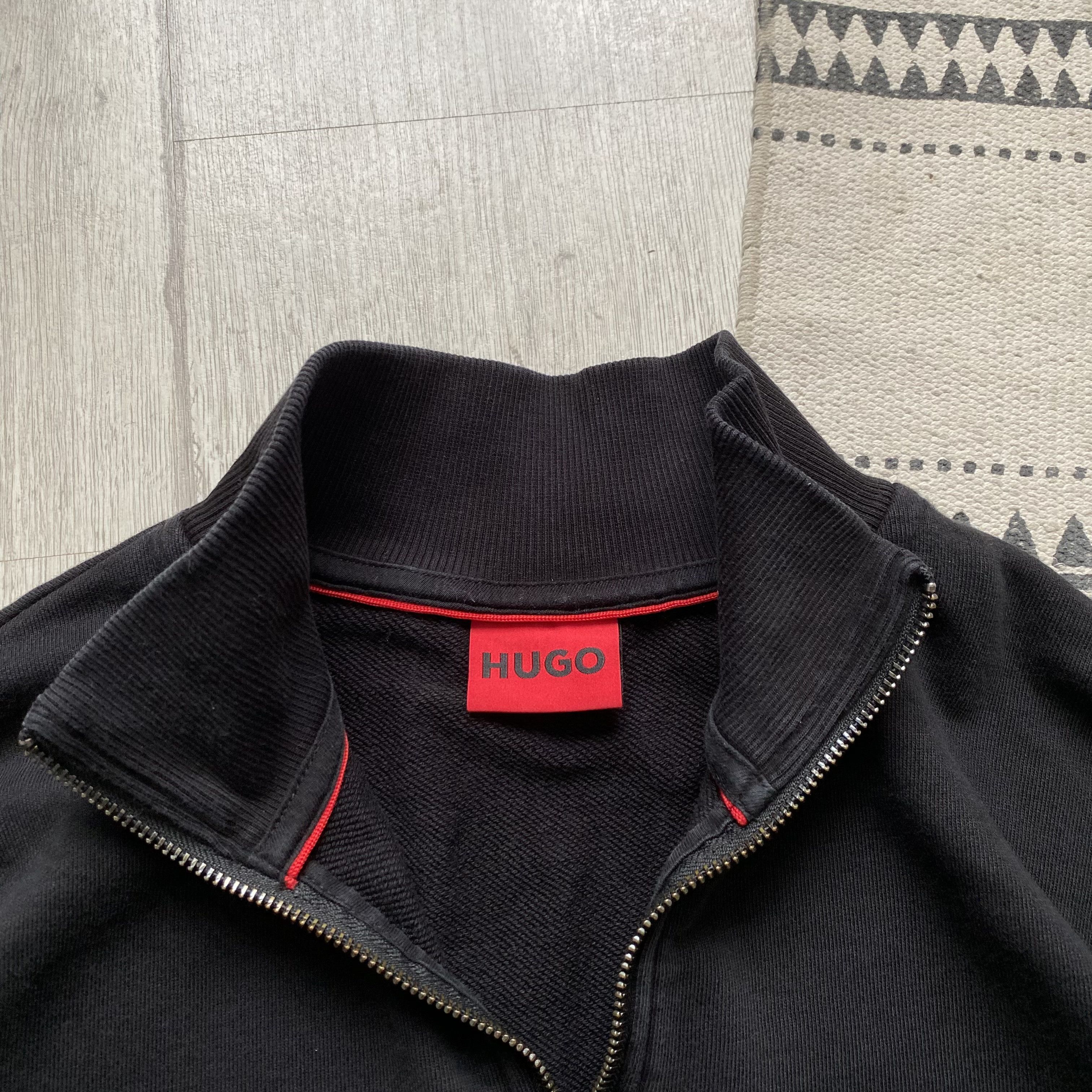 Hugo Boss Designer Hugo Boss Boxy sweatshirt half zip Center Logo Size US L / EU 52-54 / 3 - 7 Thumbnail
