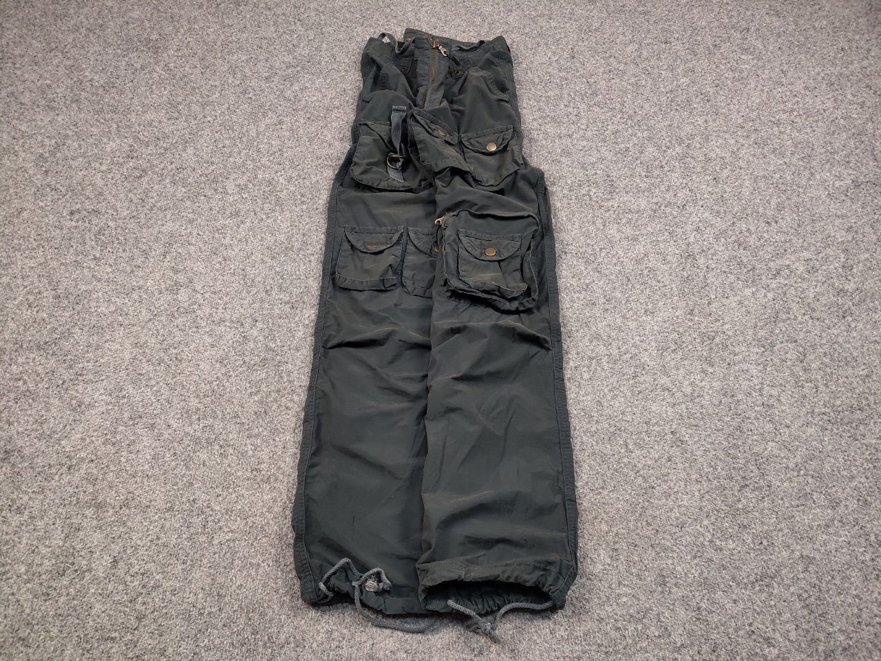 Hysteric Glamour Vintage If Six Was Nine style flared Baggy Cargo Pants Y2K Size US 30 / EU 46 - 3 Thumbnail