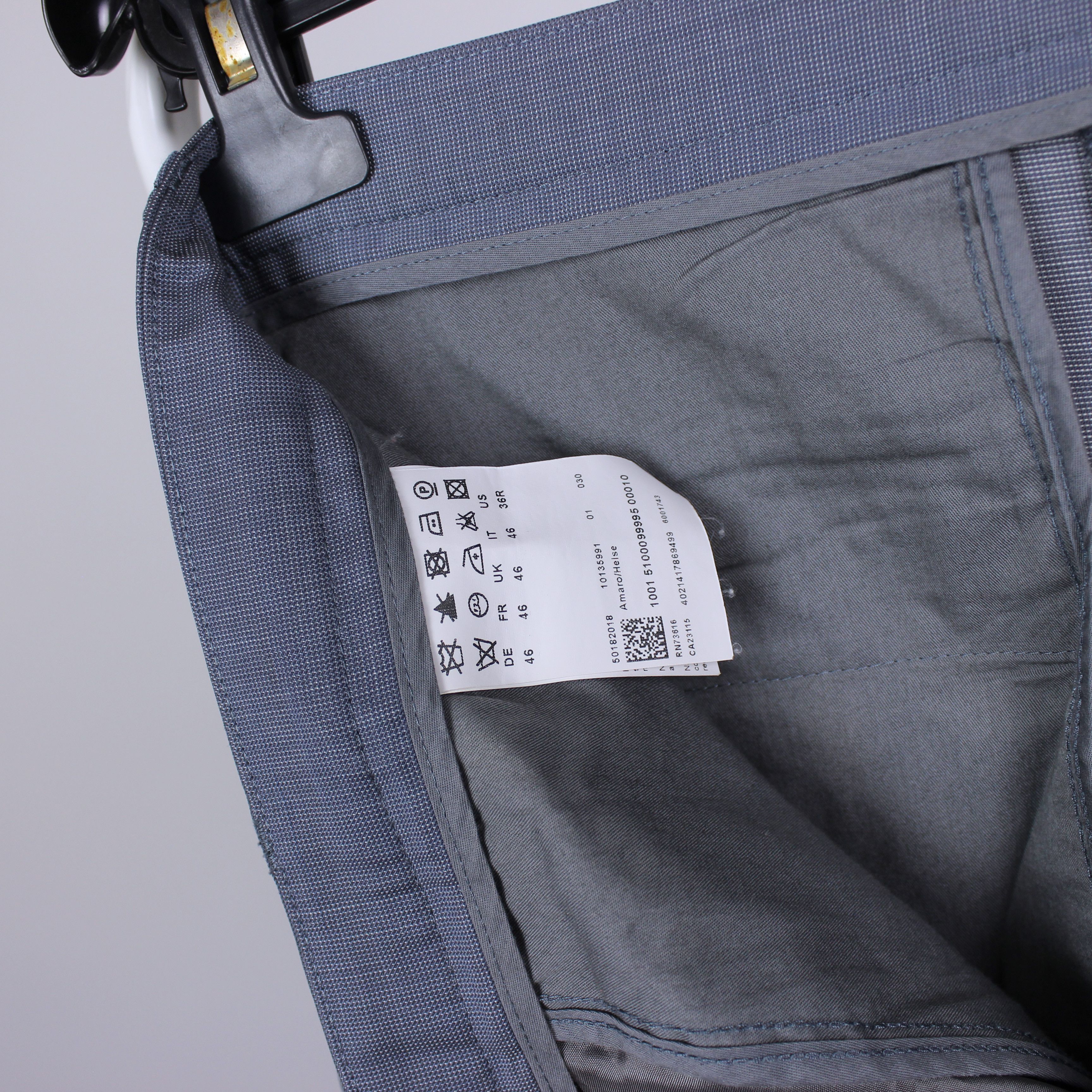Hugo Boss Hugo Boss suits men blazer pants gray 36R 46 eu Amaro Helse Size 36R - 14 Thumbnail