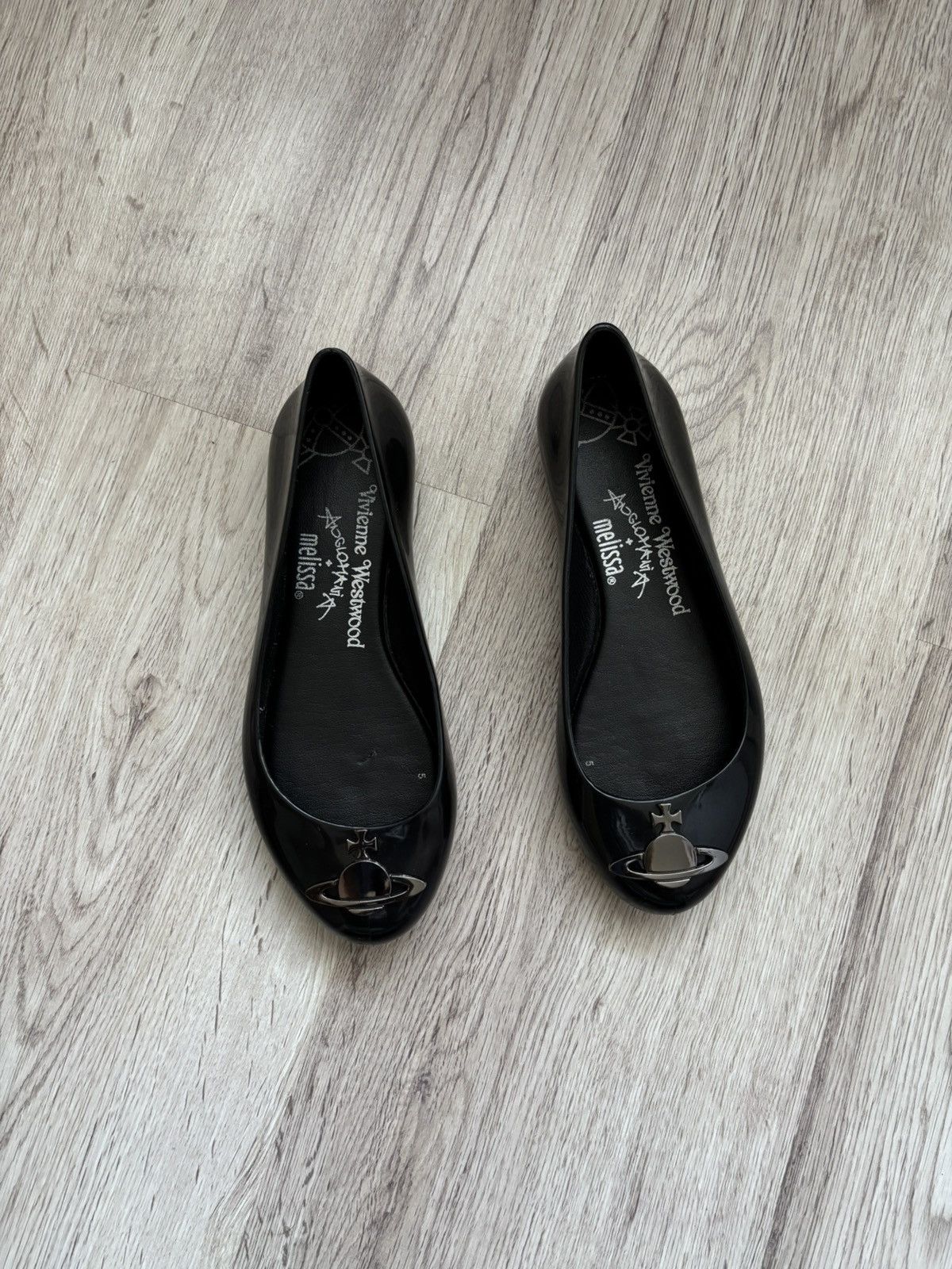 Vivienne Westwood x Melissa Anglomania Orb ballet flats US