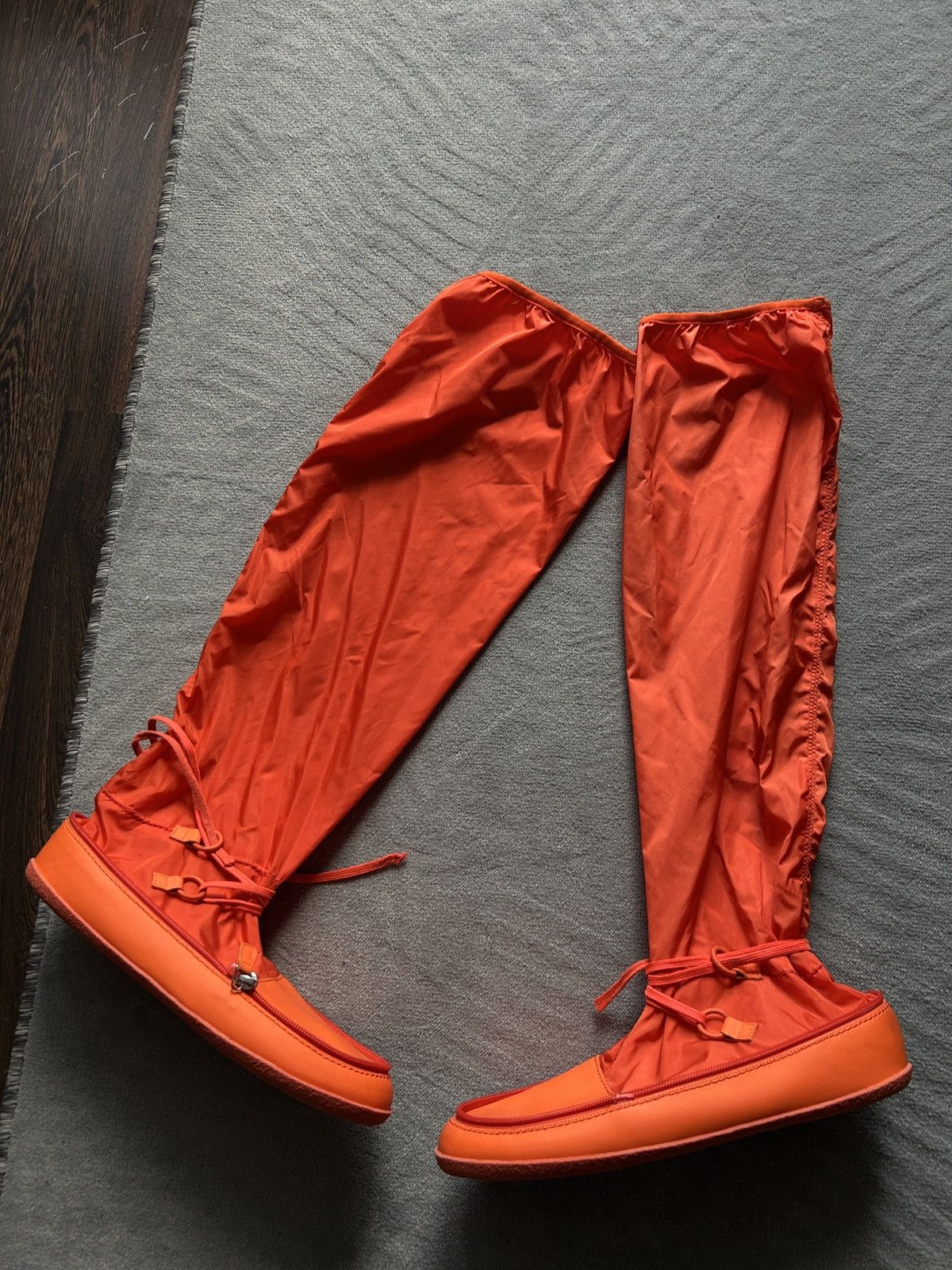 JW Anderson × Moncler × Moncler Genius Moncler Genius JW Anderson Runway Rain Boots 2020 Size US 11 / EU 44 - 2 Thumbnail