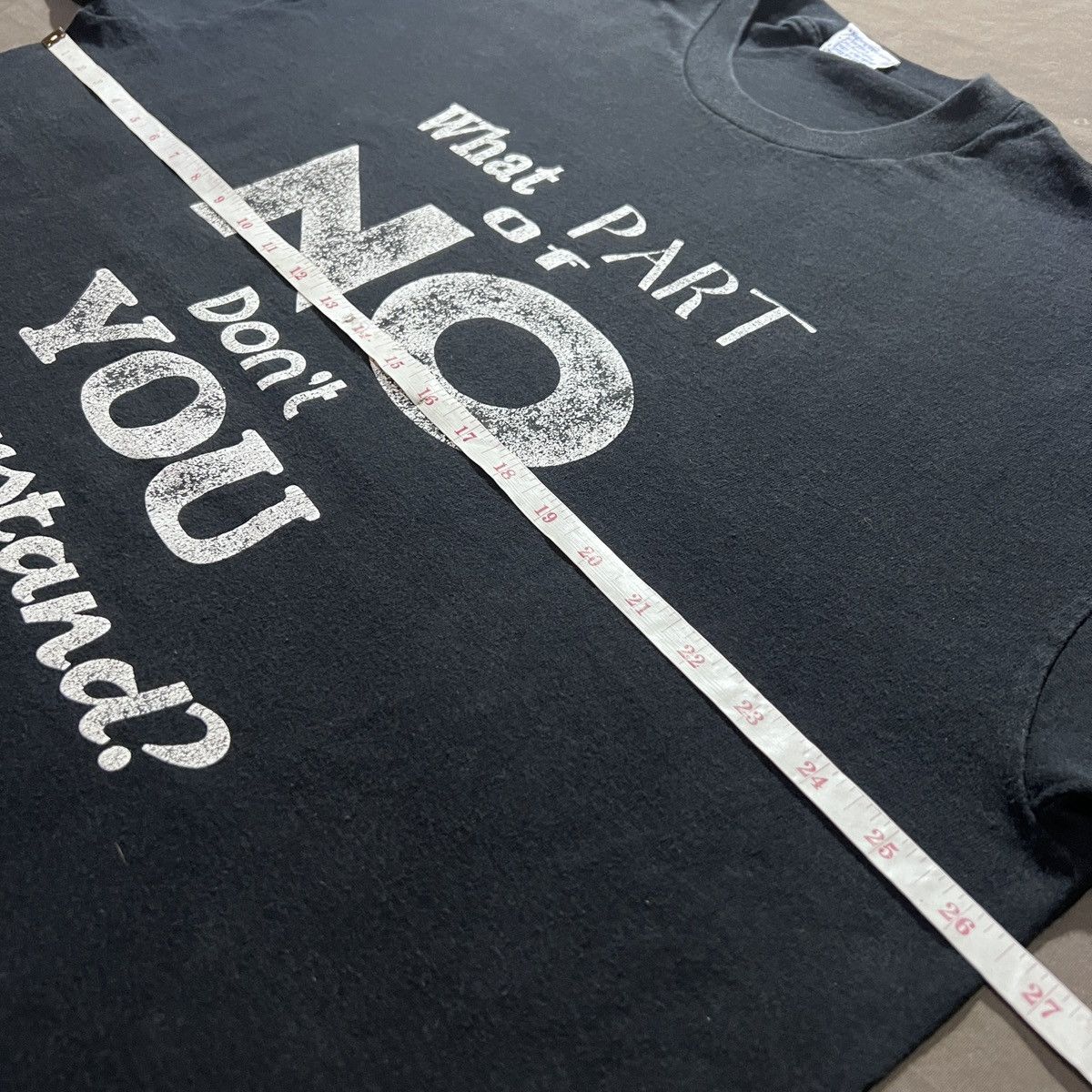 Vintage 90s What Part NO You Understand Tee 2XL God Jesus Christ Size US XXL / EU 58 / 5 - 7 Thumbnail