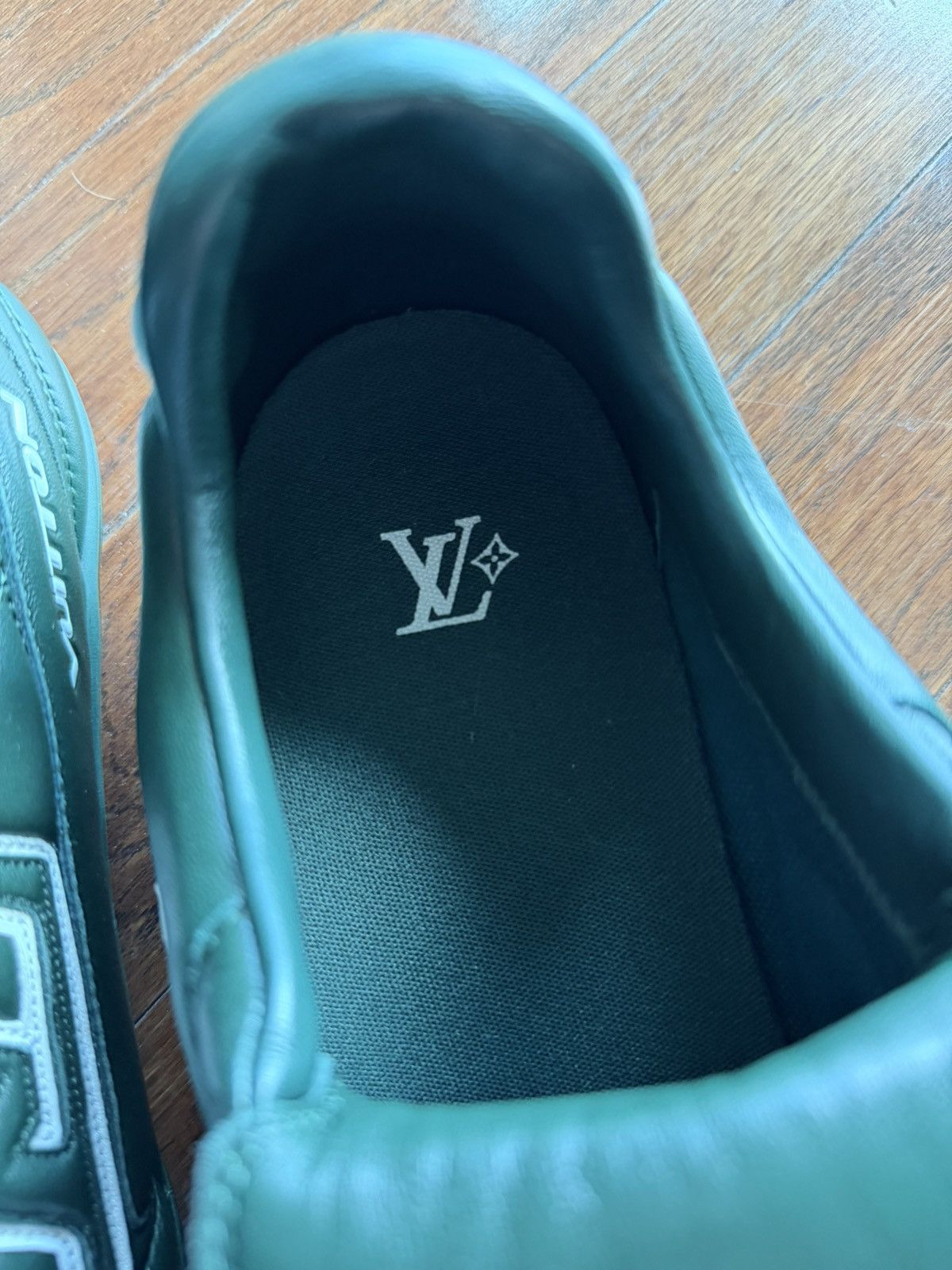 Louis Vuitton Louis Vuitton LV Footprint Sneaker Shoe Dark Green Size US 10 / EU 43 - 8 Thumbnail