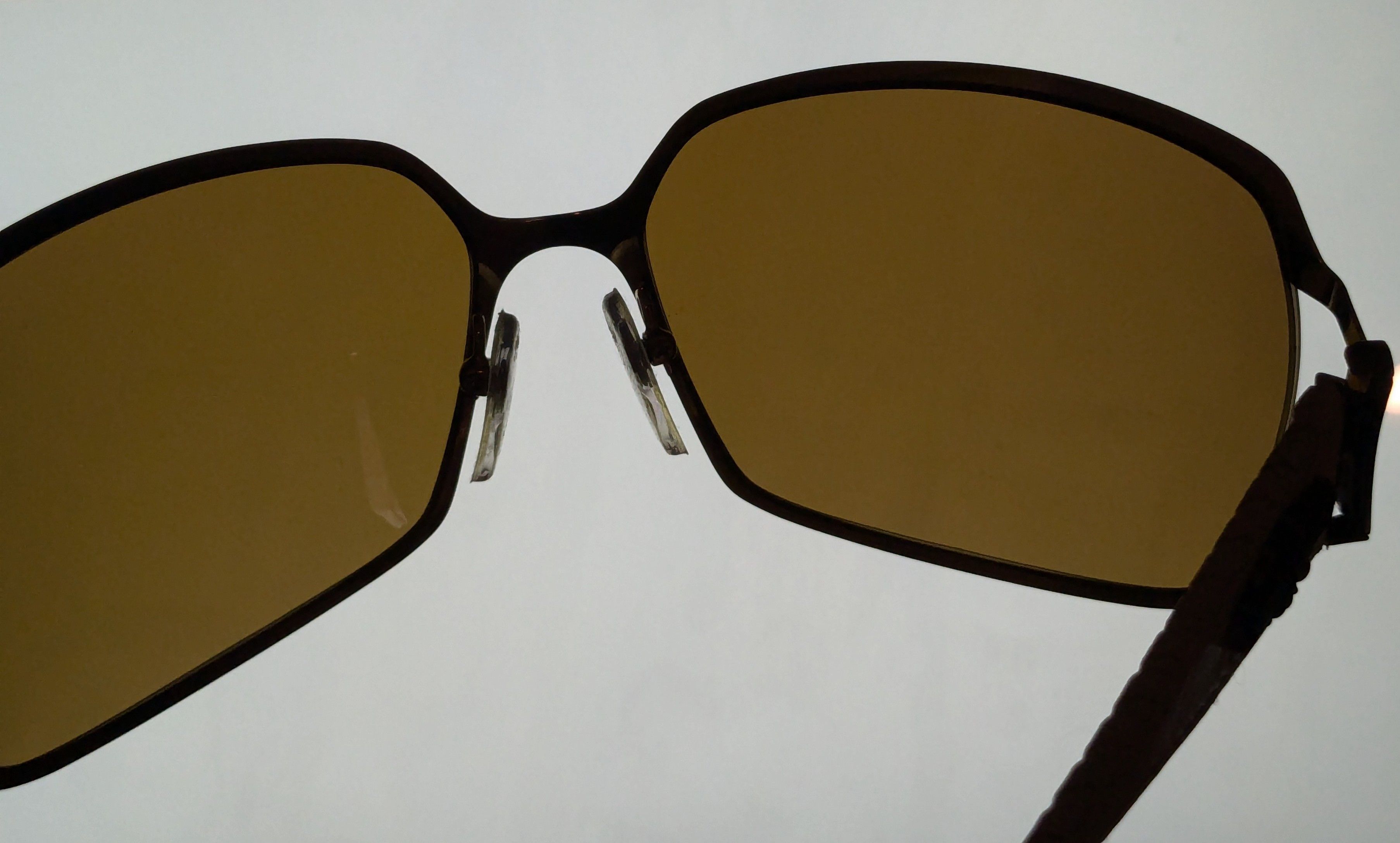 Chrome Hearts Chrome Hearts Poon II Sunglasses Brown White Leather Cross Size ONE SIZE - 18 Thumbnail