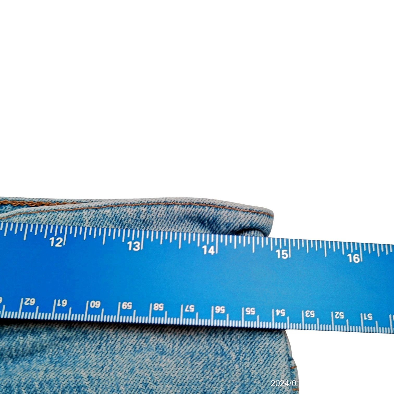 Madewell Madewell Classic Straight Jean M3520 Nearwood Wash Size 28" / US 6 / IT 42 - 7 Thumbnail