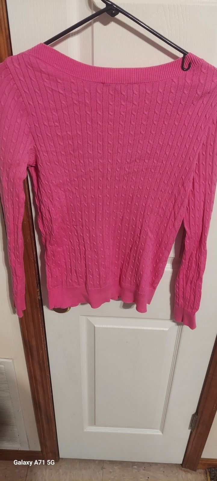 Ralph Lauren Lauren by Ralph Lauren Women Pink Pullover Sweater M Petite Size XXS / US 00 / IT 34 - 8 Thumbnail