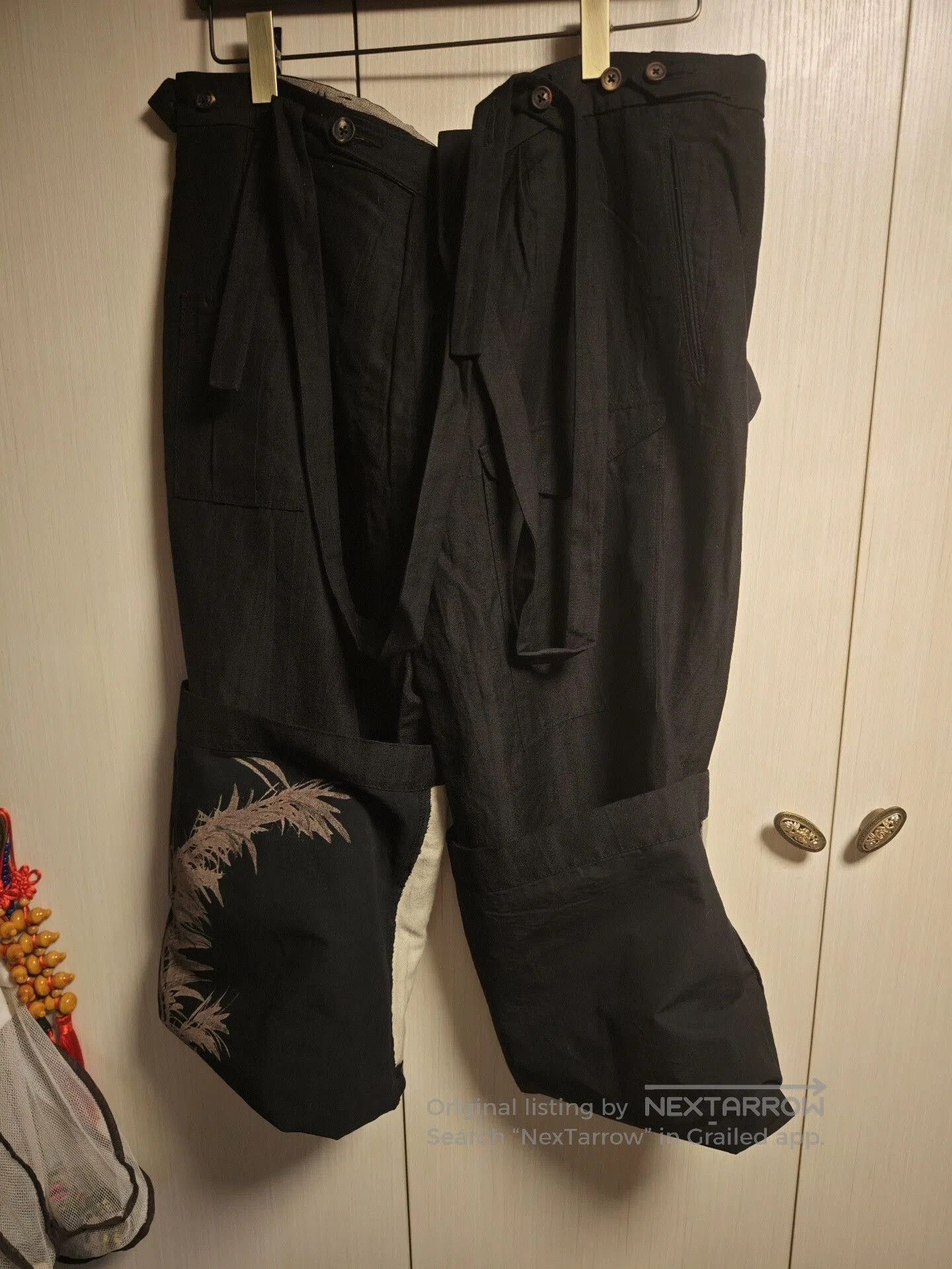 Ziggy Chen Ziggy Chen 21AW Bamboo Pattern Overalls. Size US 30 / EU 46 - 4 Thumbnail