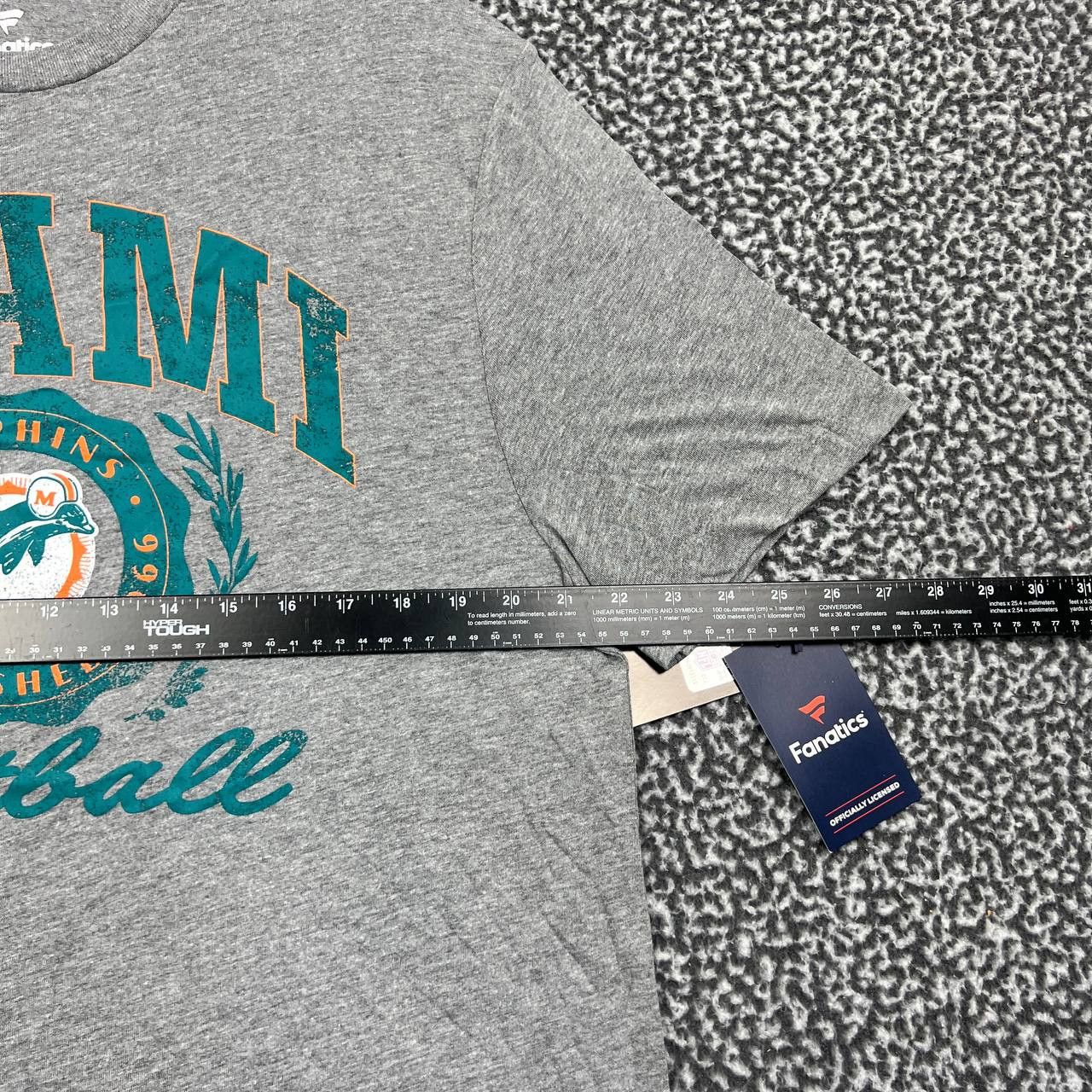 Other Miami Dolphins Shirt Men Large Gray Fanatics Crew Neck New L Size US L / EU 52-54 / 3 - 5 Thumbnail