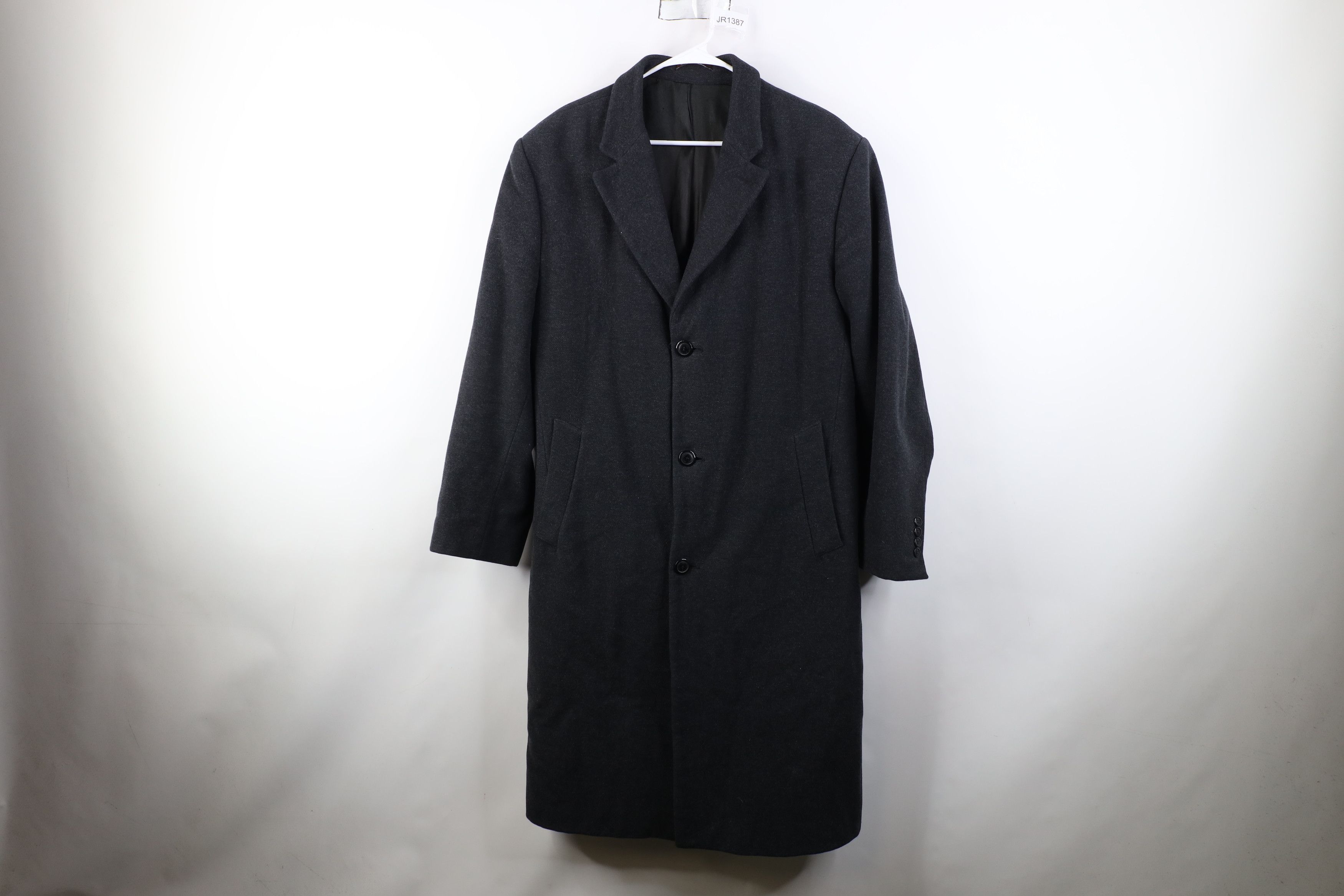 Michael Kors Full Length Overcoat Trench Coat Jacket Gray