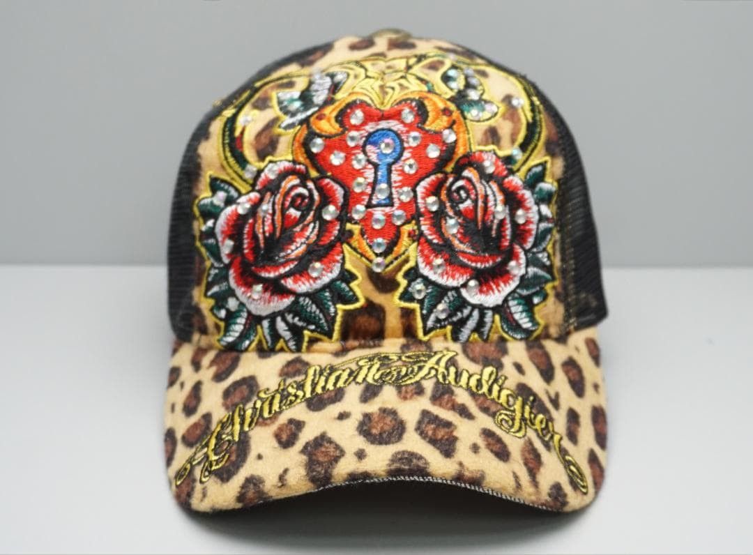 Anime 00's Christian Audigier キャップ Ed Hardy 黄色 Size US XXS / EU 40 - 4 Thumbnail