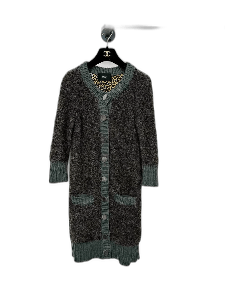 Dolce & Gabbana Dolce & Gabbana Wool Cardigan with Silk Lining Size M / US 6-8 / IT 42-44 - 1 Thumbnail