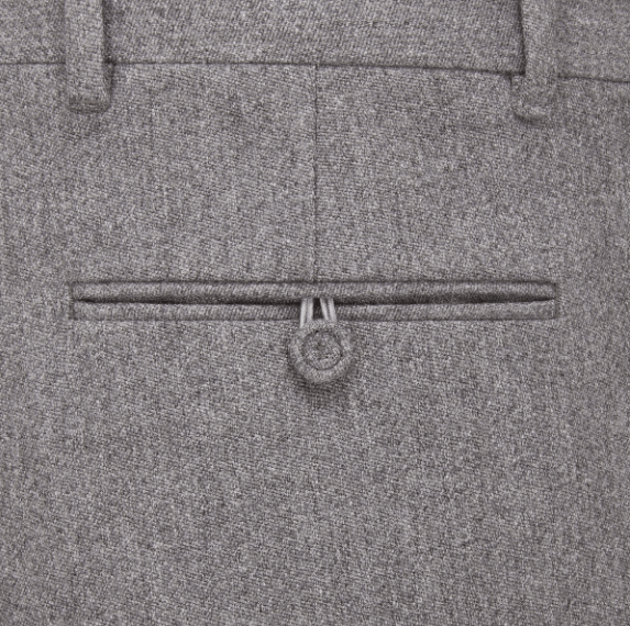Dior o1w1db10525 443C13 Flared Pant in Gray Size US 32 / EU 48 - 3 Thumbnail