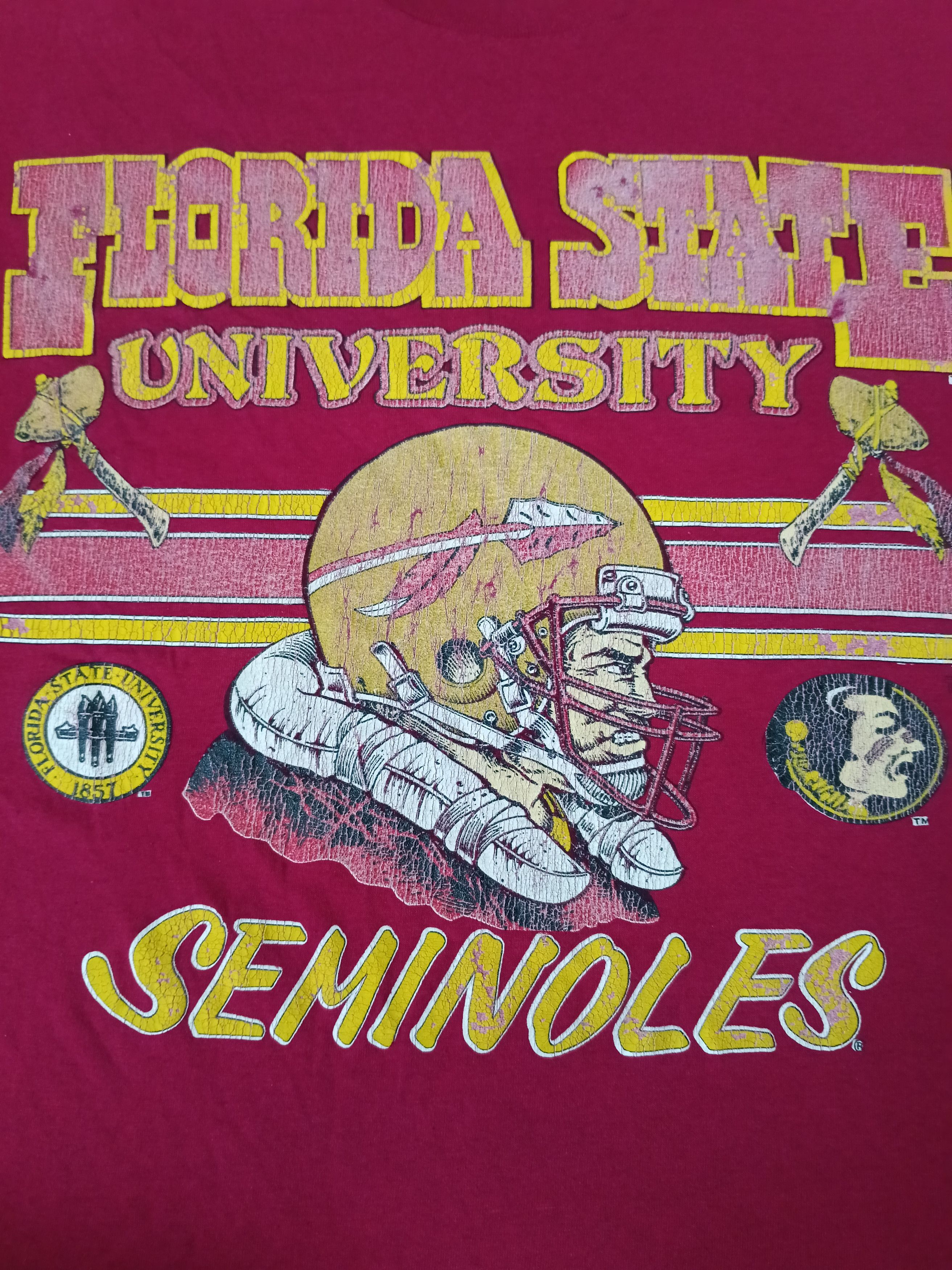 Vintage VINTAGE FLORIDA STATE UNIVERSITY SEMINOLES Size US XL / EU 56 / 4 - 3 Thumbnail