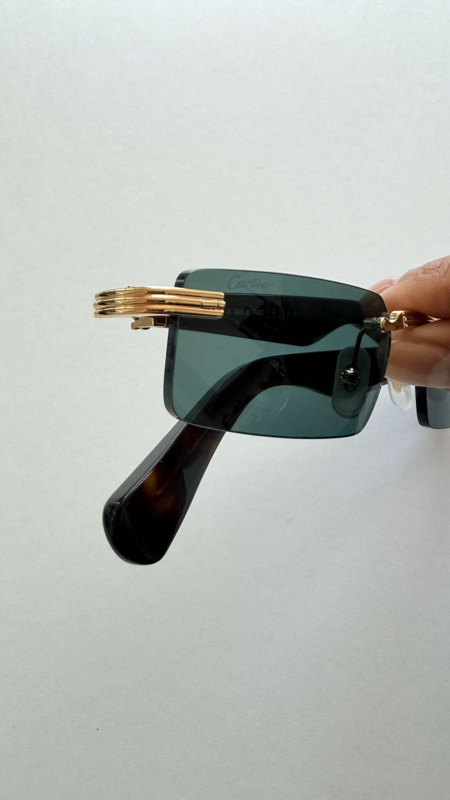 Cartier Cartier Brown CT0537S Sunglasses Size ONE SIZE - 6 Thumbnail