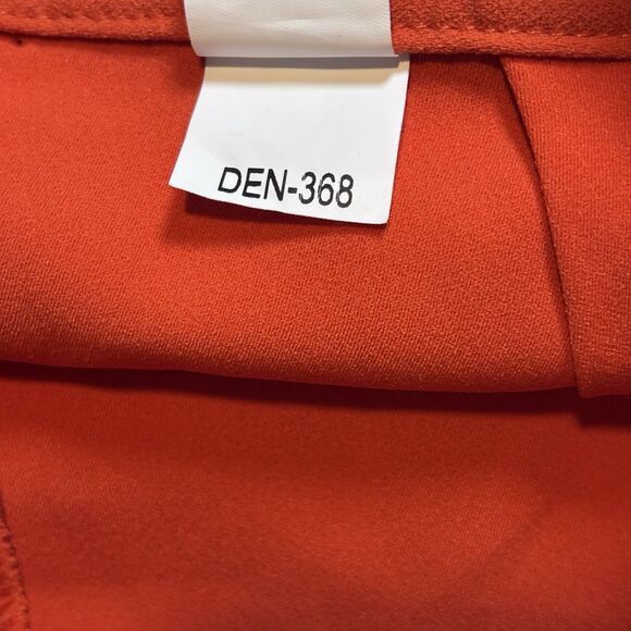 Zara Zara Orange Flare Dress Pants with zipper size XS Size 25" / US 0 / IT 36 - 13 Thumbnail