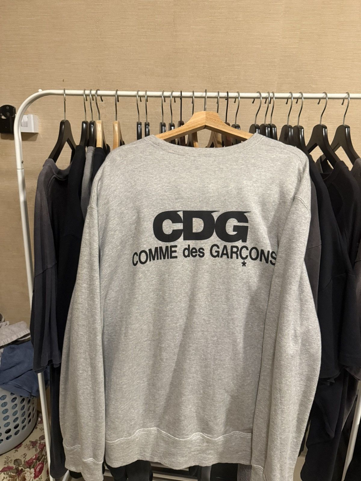 CDG by Comme des Garcons CDG Comme des Garcons Grey Sweatshirt Size US XL / EU 56 / 4 - 3 Thumbnail