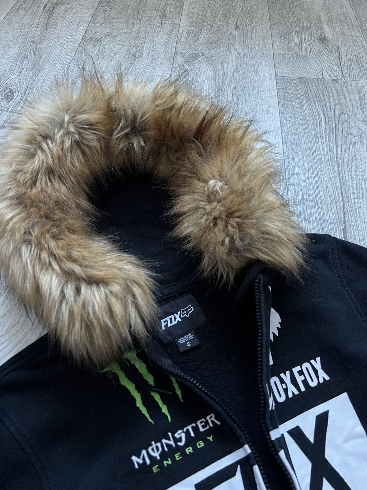 Hysteric Glamour Fox Racing Monster Energy Faux Fur Zip Y2k Hysteric Glamour Size US M / EU 48-50 / 2 - 8 Thumbnail