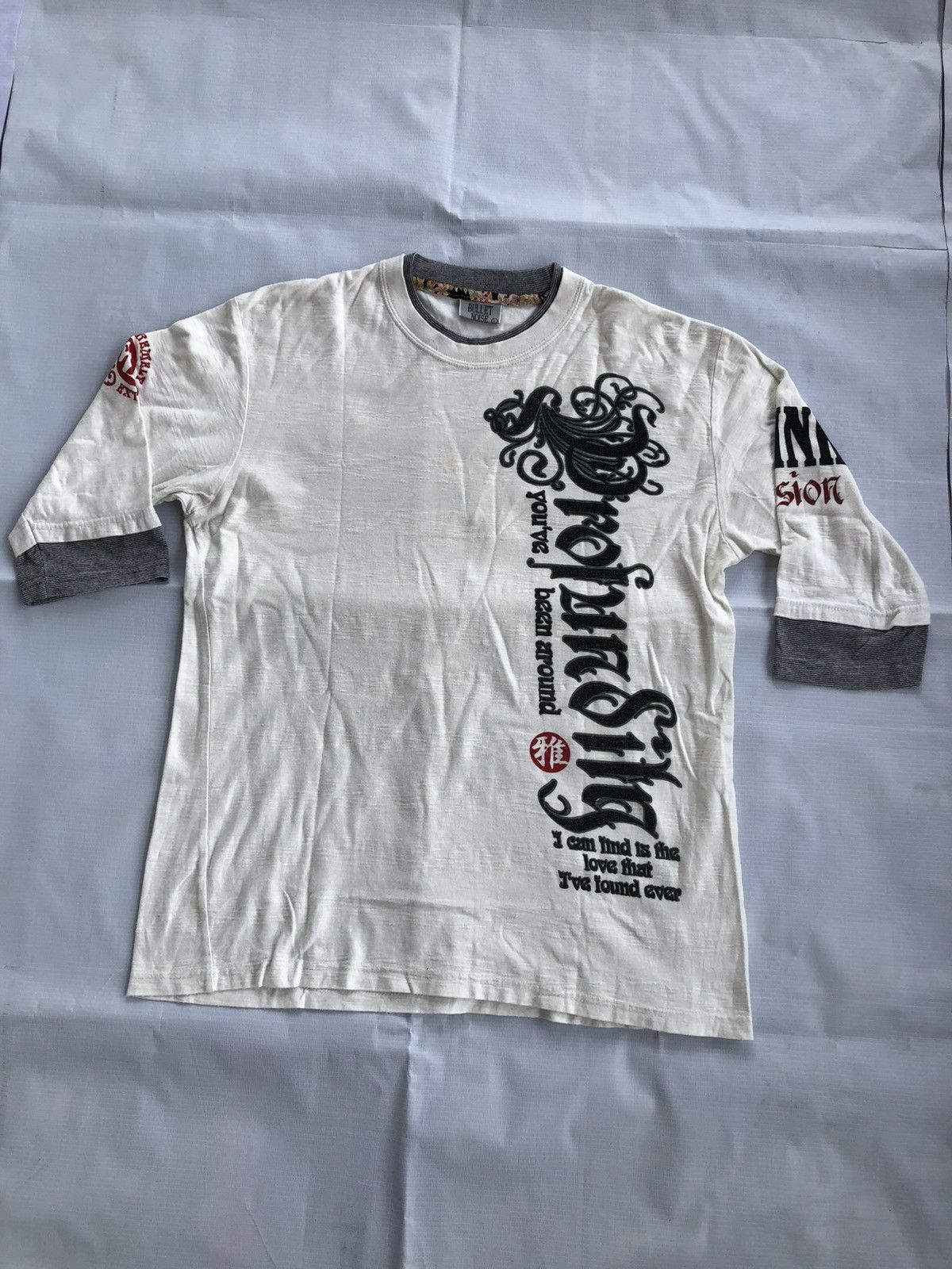 Bullet Noise Bullet Noise girl notorious & Rejecting japaness brand tees Size US L / EU 52-54 / 3 - 1 Thumbnail