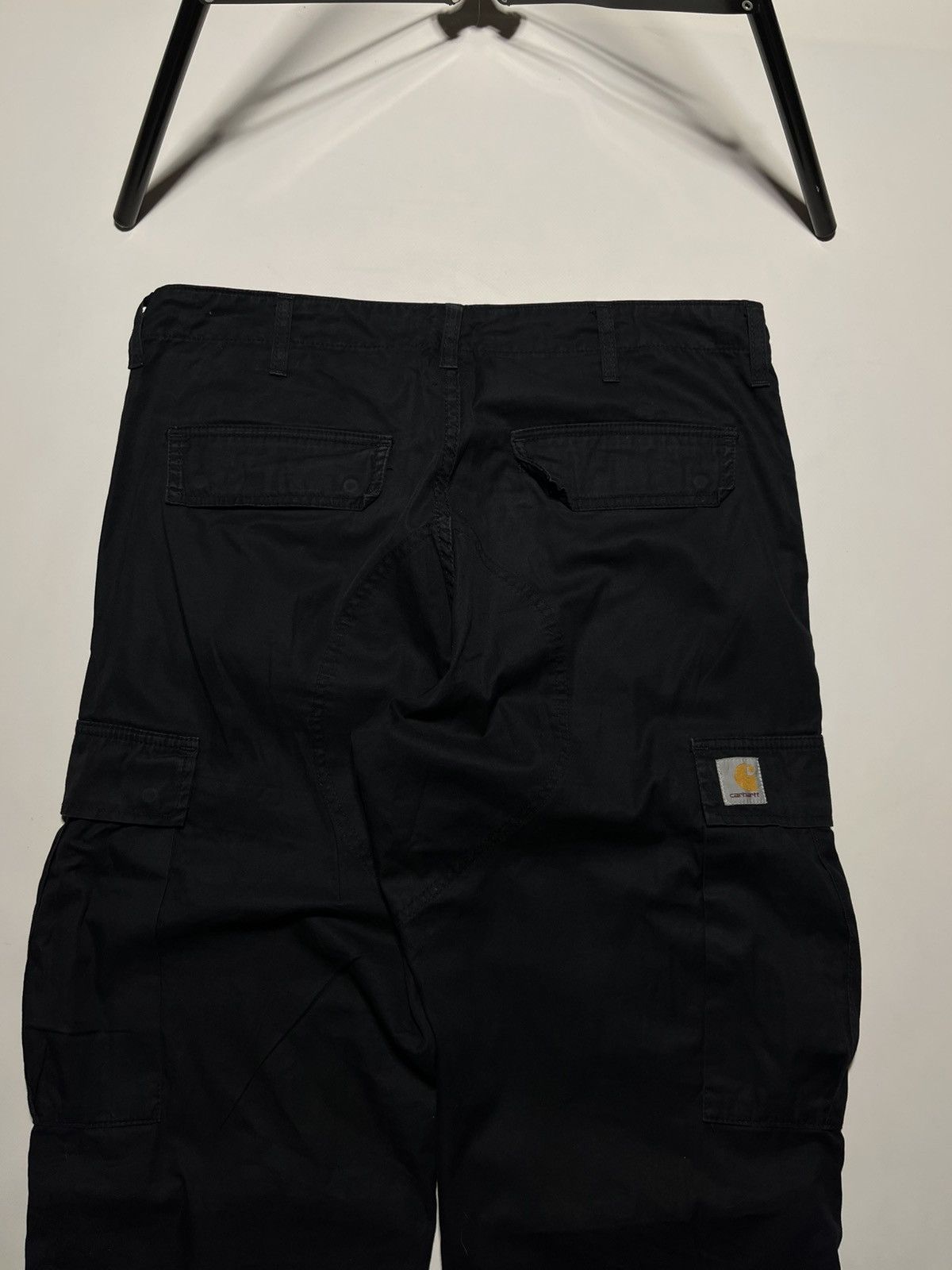 Carhartt Vintage Carhartt Cargo Black Pants Streetwear Y2K Size US 33 - 7 Thumbnail