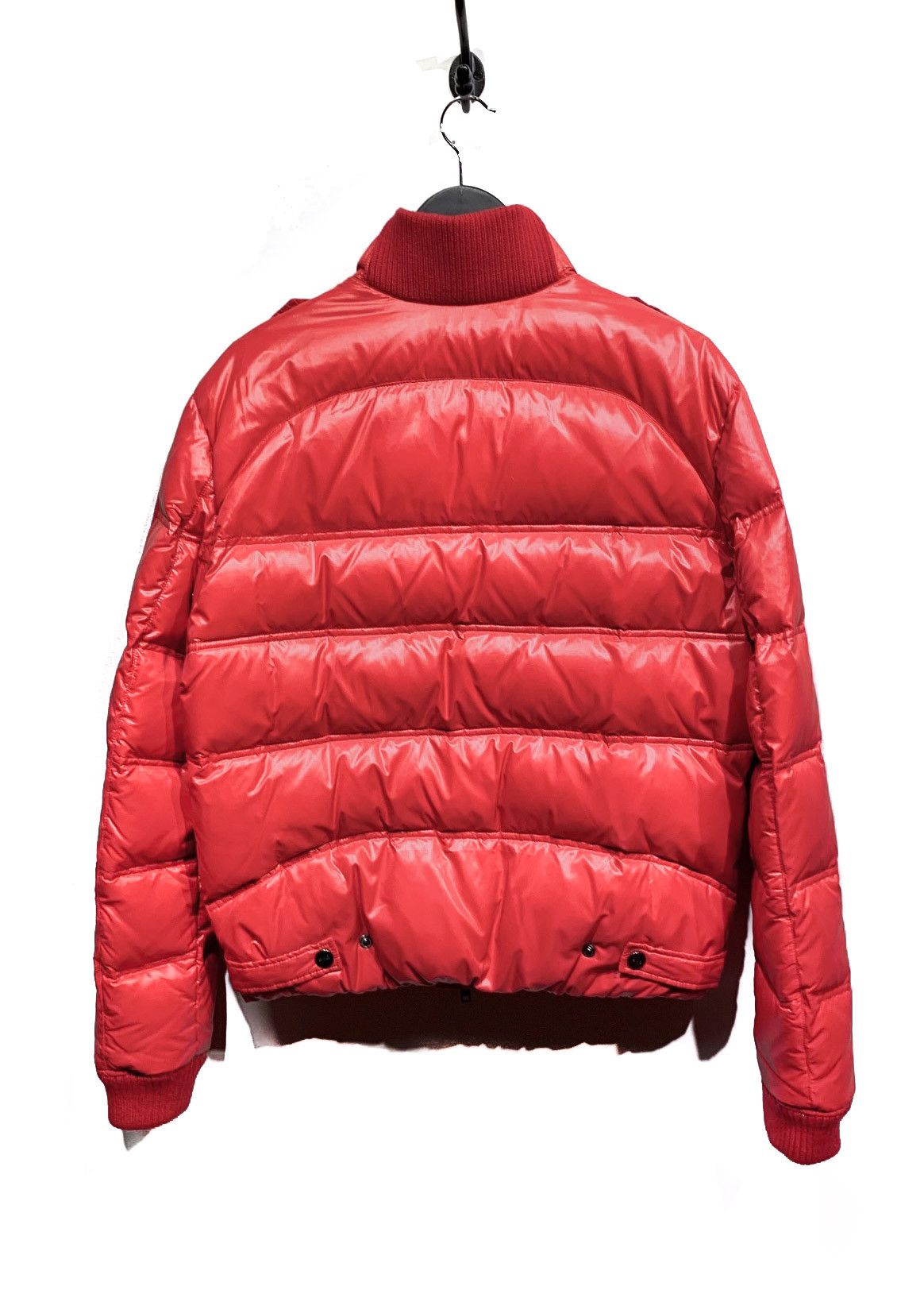 Add Add Red Down Filled Puffer Bomber Jacket Size US M / EU 48-50 / 2 - 3 Thumbnail