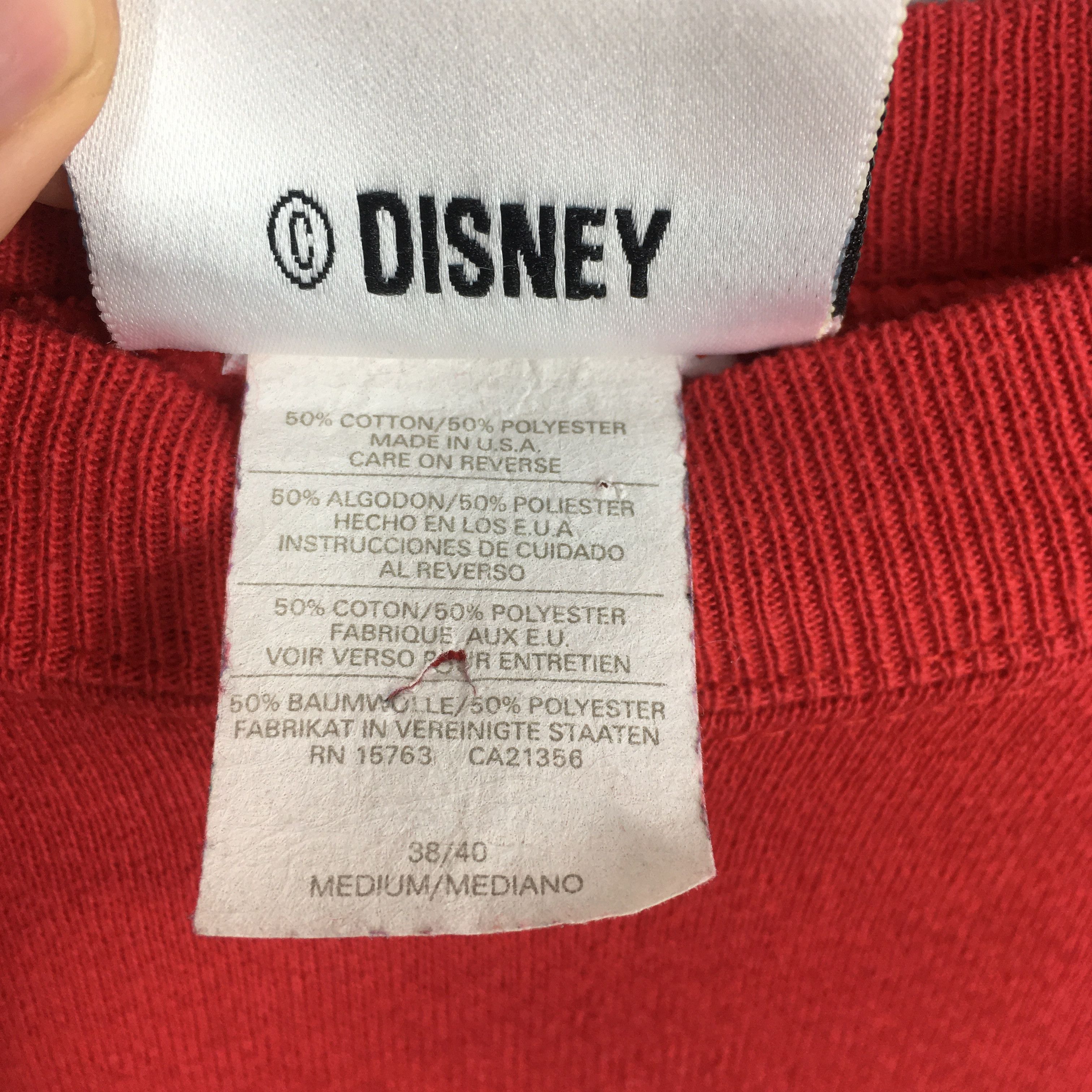 Disney × Vintage Vintage 101 Dalmatians Dog Cartoon Sweatshirt Medium Size US M / EU 48-50 / 2 - 6 Thumbnail