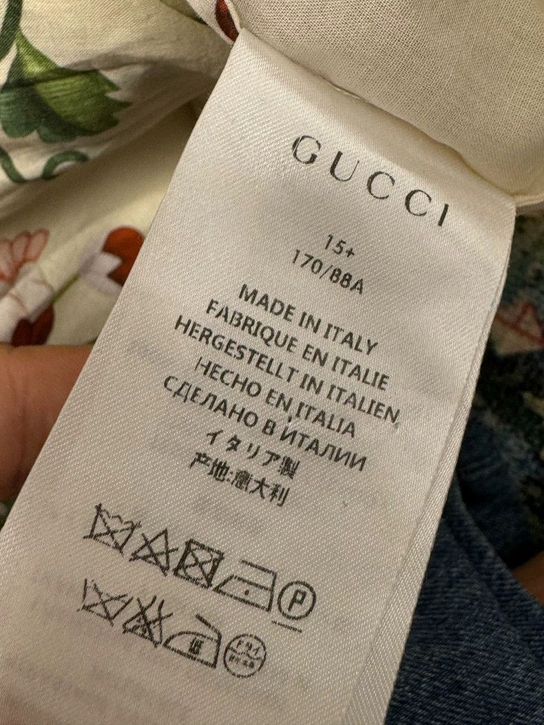 Gucci Gucci Size os Printed shirt 2503-Nextarrow Size US M / EU 48-50 / 2 - 4 Thumbnail
